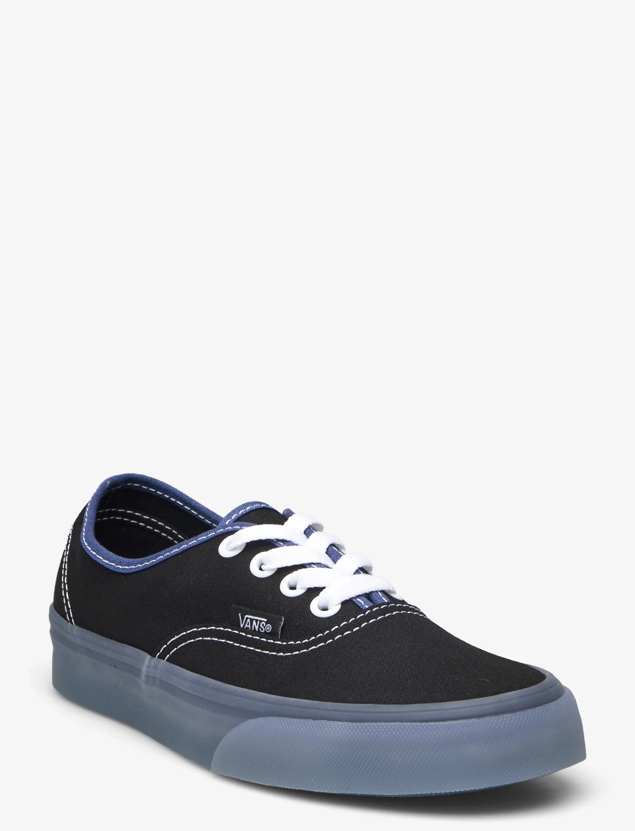 VANS - Authentic - laag sneakers - translucent sidewall black/blue - 0