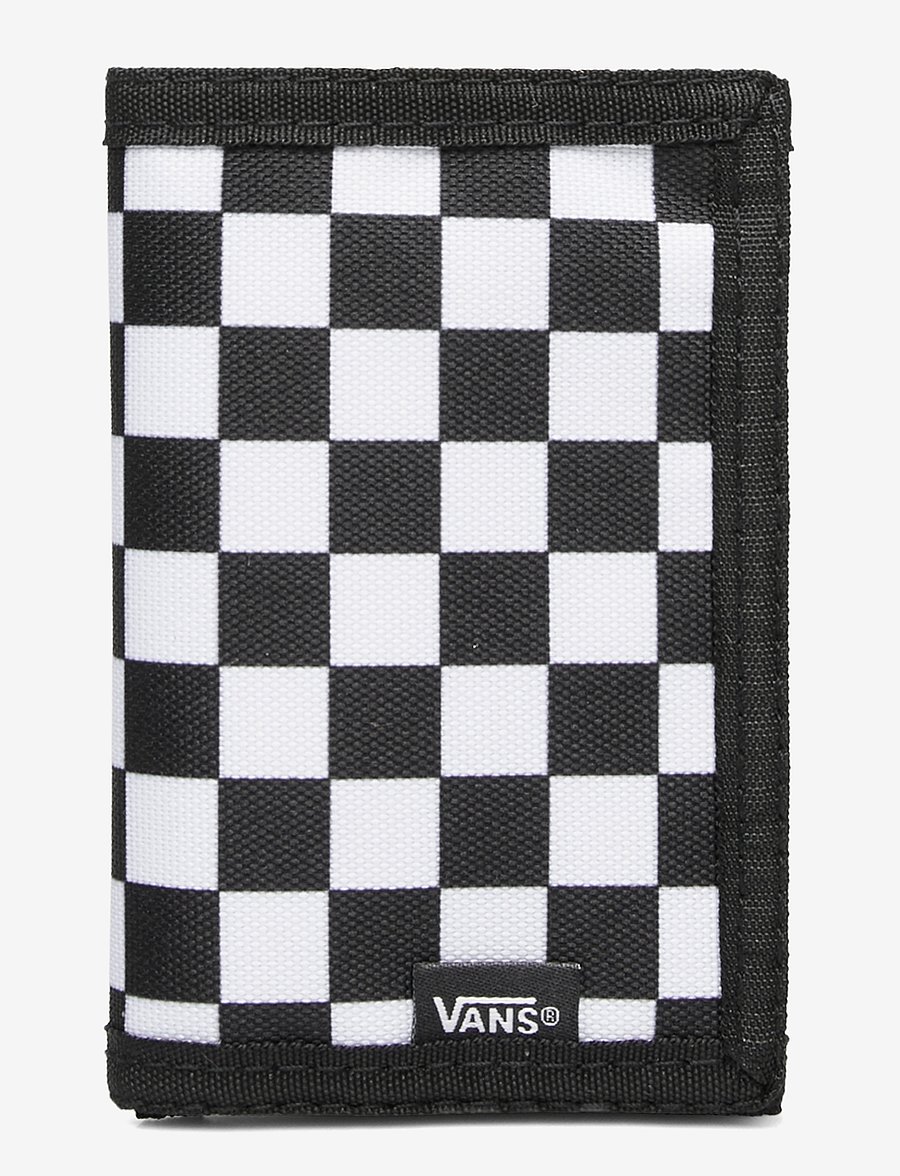 VANS - Slipped Wallet - wallets - black/white check - 0