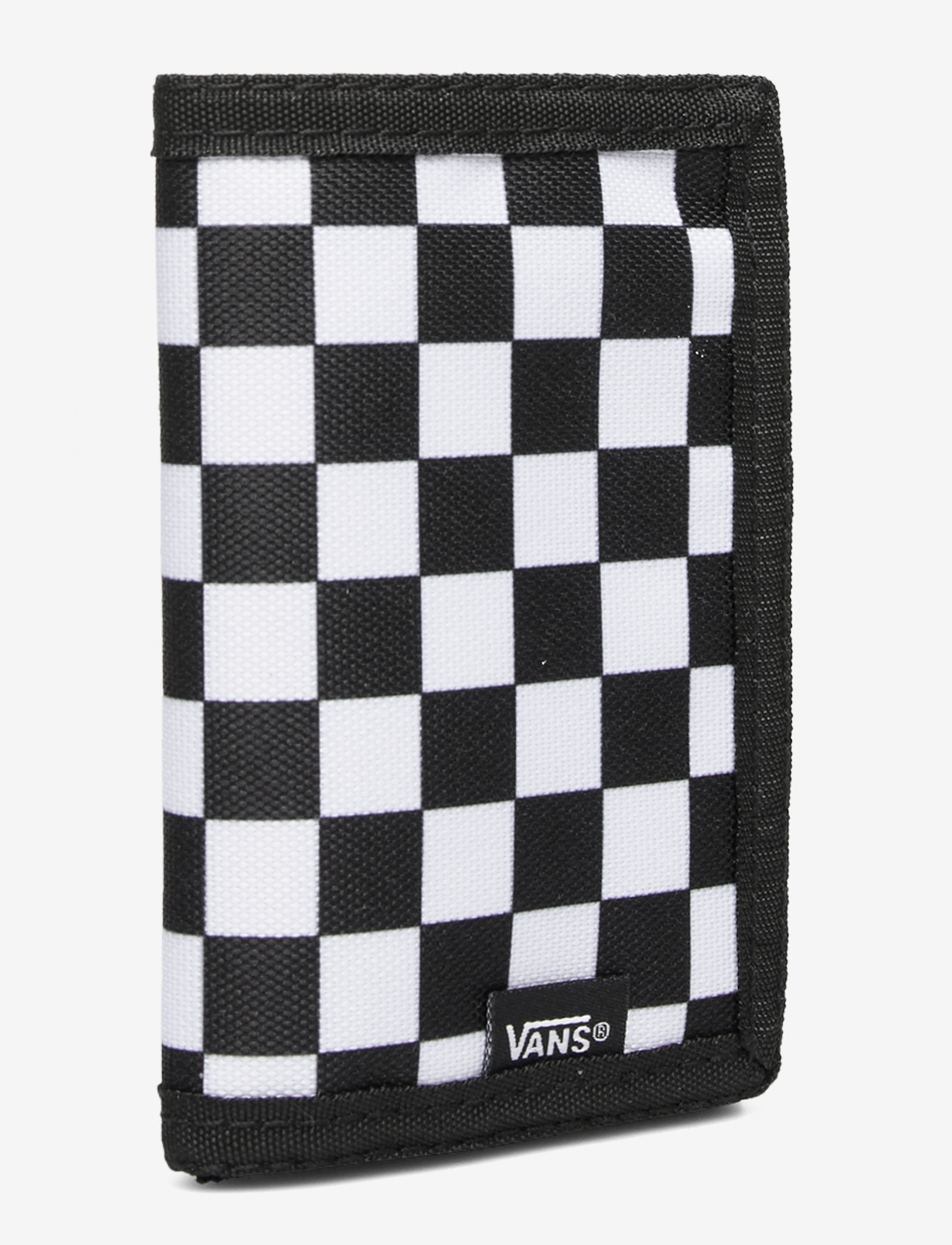 VANS - Slipped Wallet - wallets - black/white check - 2