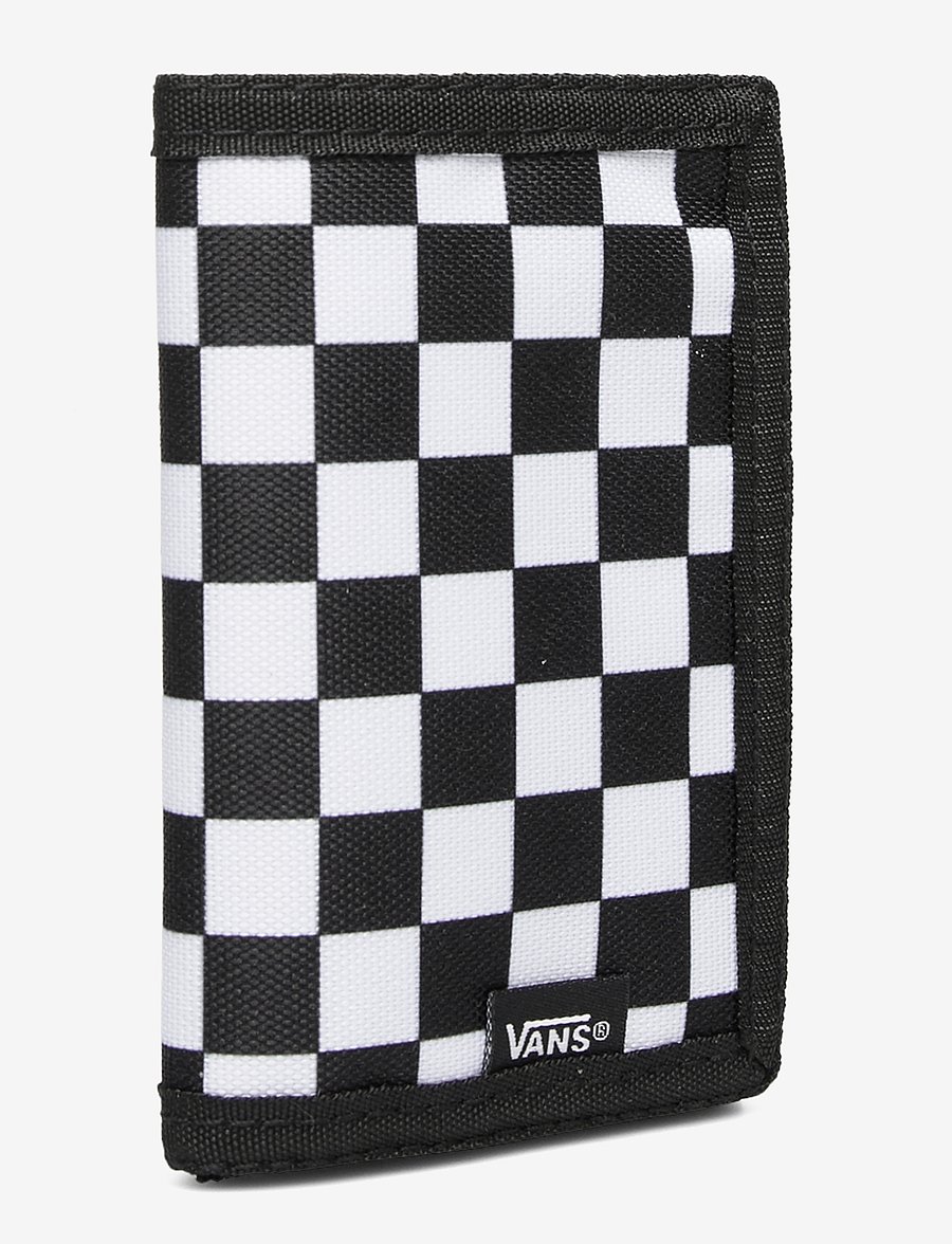 VANS - Slipped Wallet - wallets - black/white check - 2