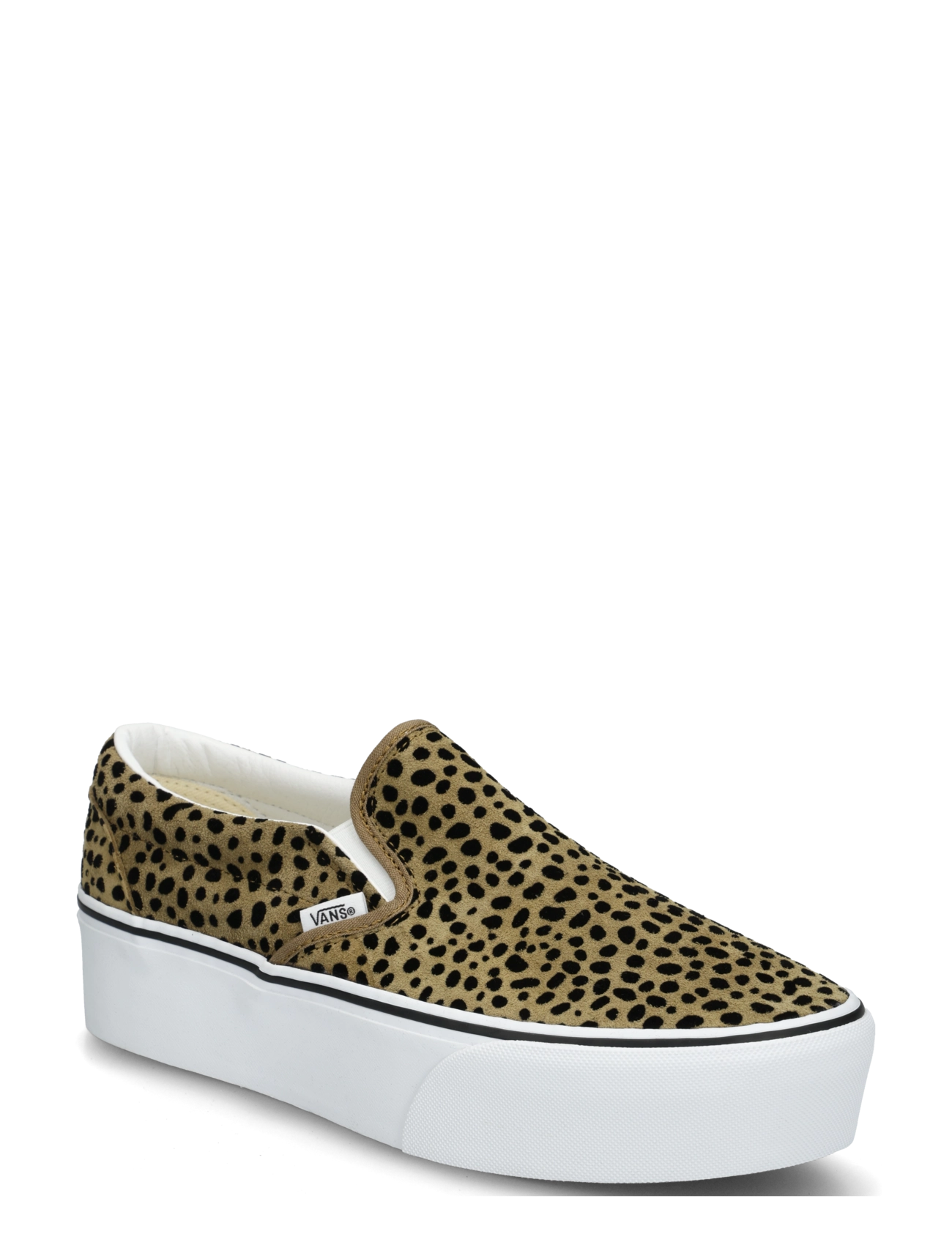 VANS Classic Slip-On Stackform - Jalanõud - OLIVE BROWN/BLACK / khaki/green