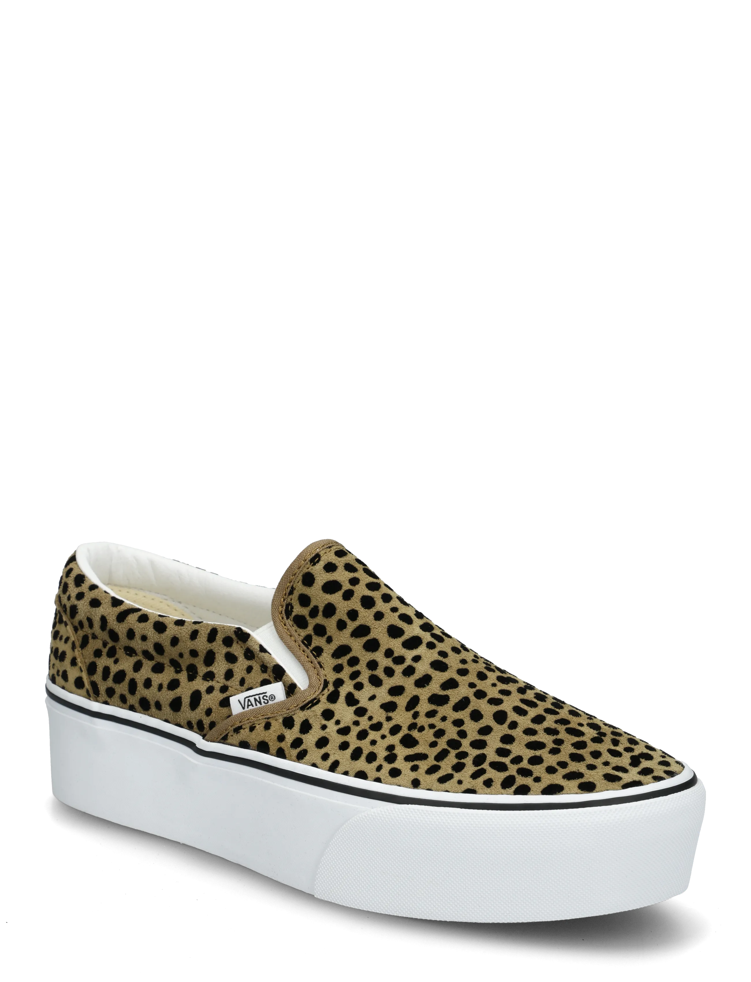 VANS Classic Slip-On Stackform - Slip-on Sneaker - OLIVE BROWN/BLACK / khaki/green