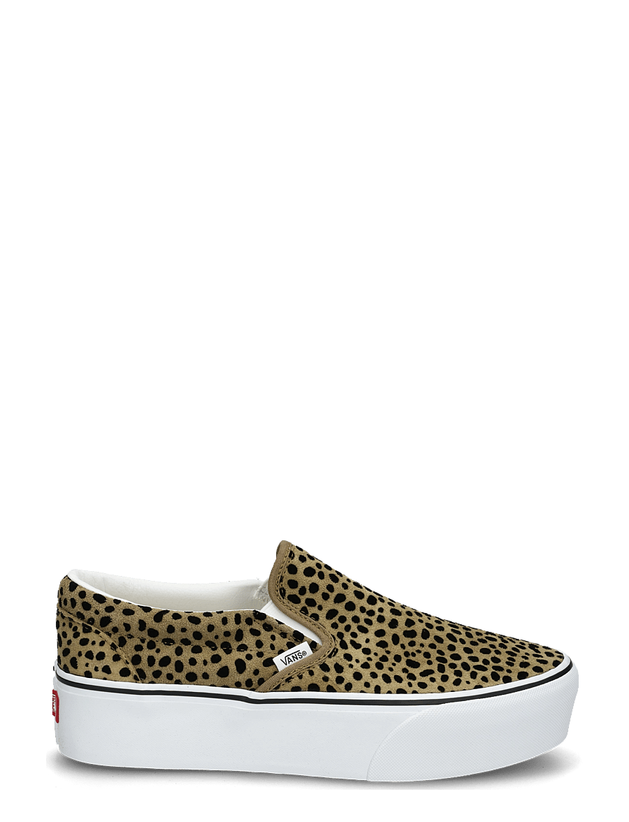VANS - Classic Slip-On Stackform - niedriger schnitt - olive brown/black - 2