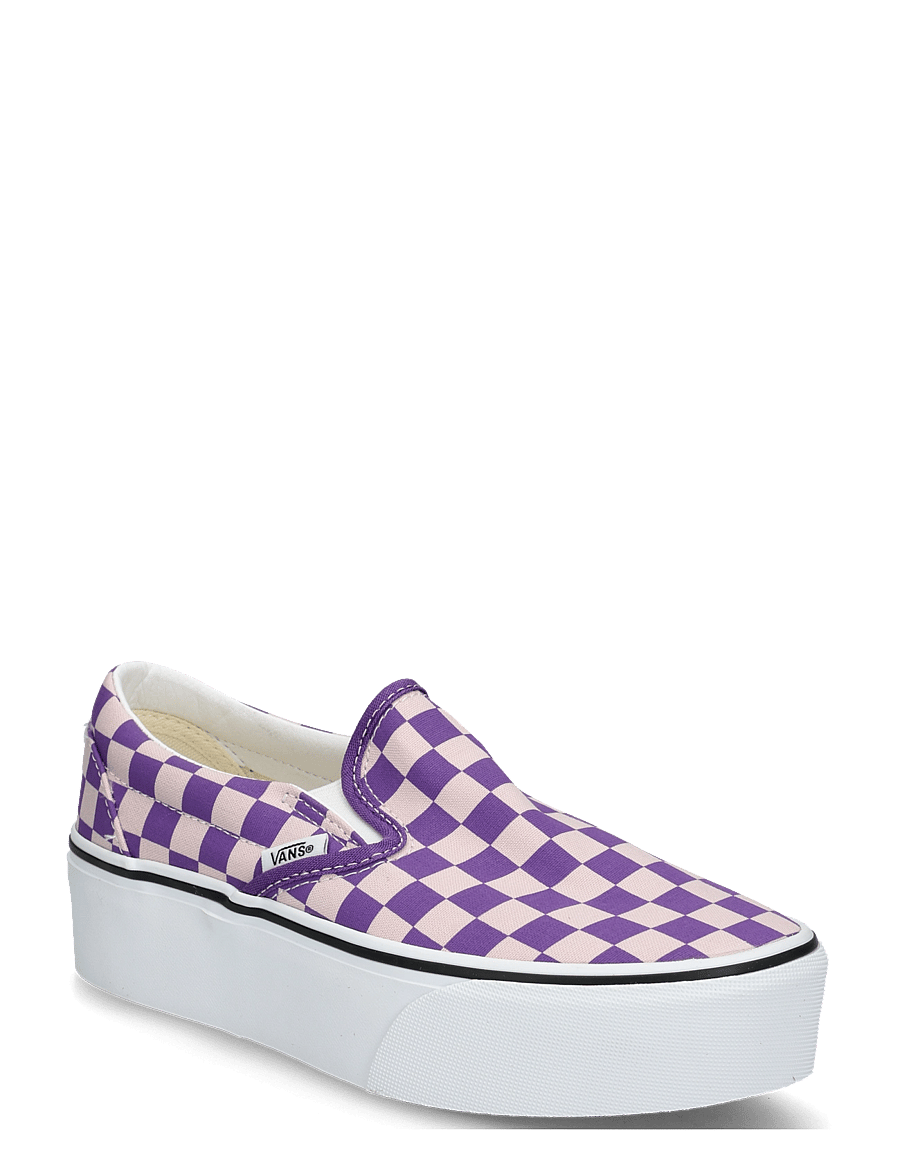 VANS - Classic Slip-On Stackform - lave sneakers - pale pink/prism purple - 0