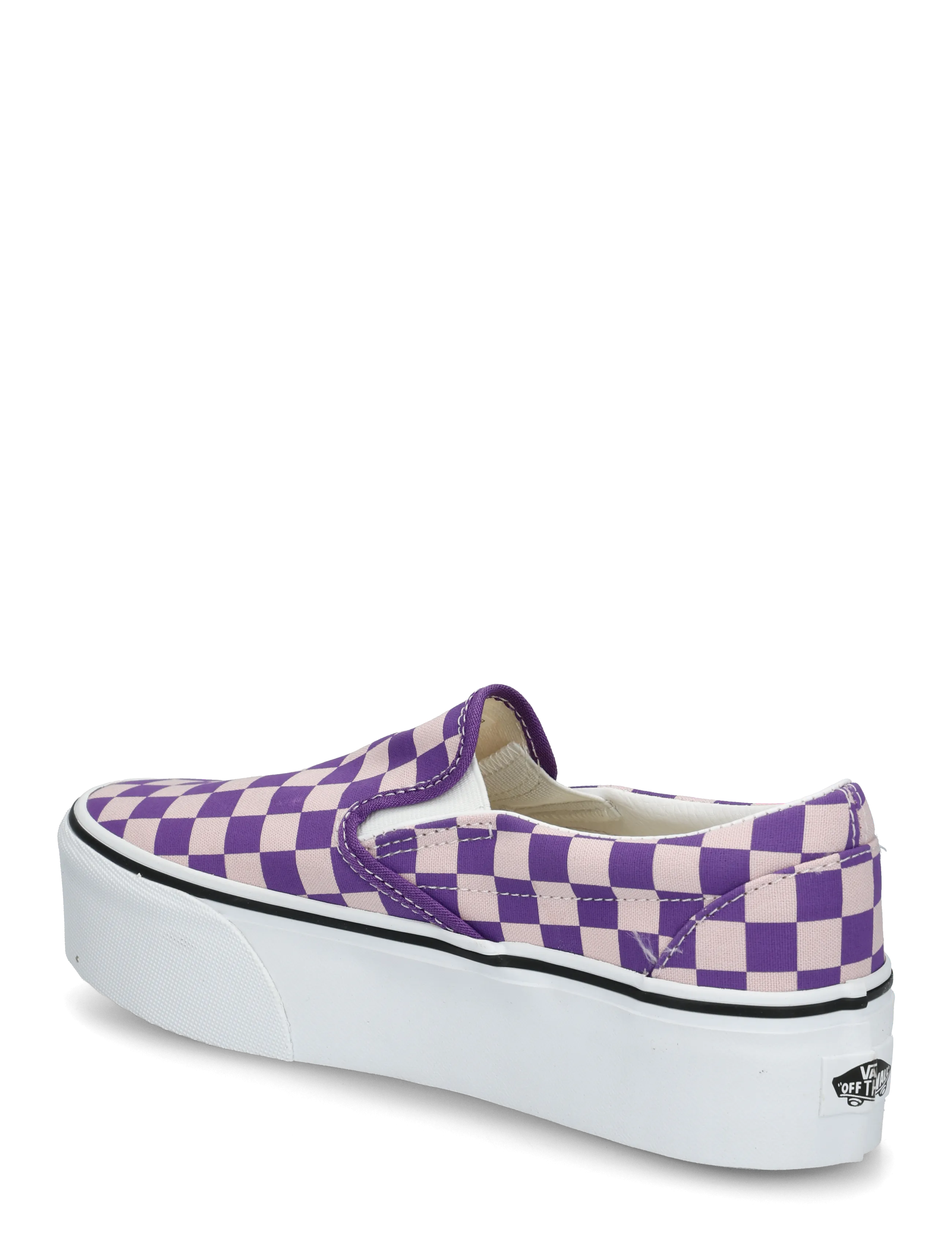 VANS - Classic Slip-On Stackform - low top sneakers - pale pink/prism purple - 1