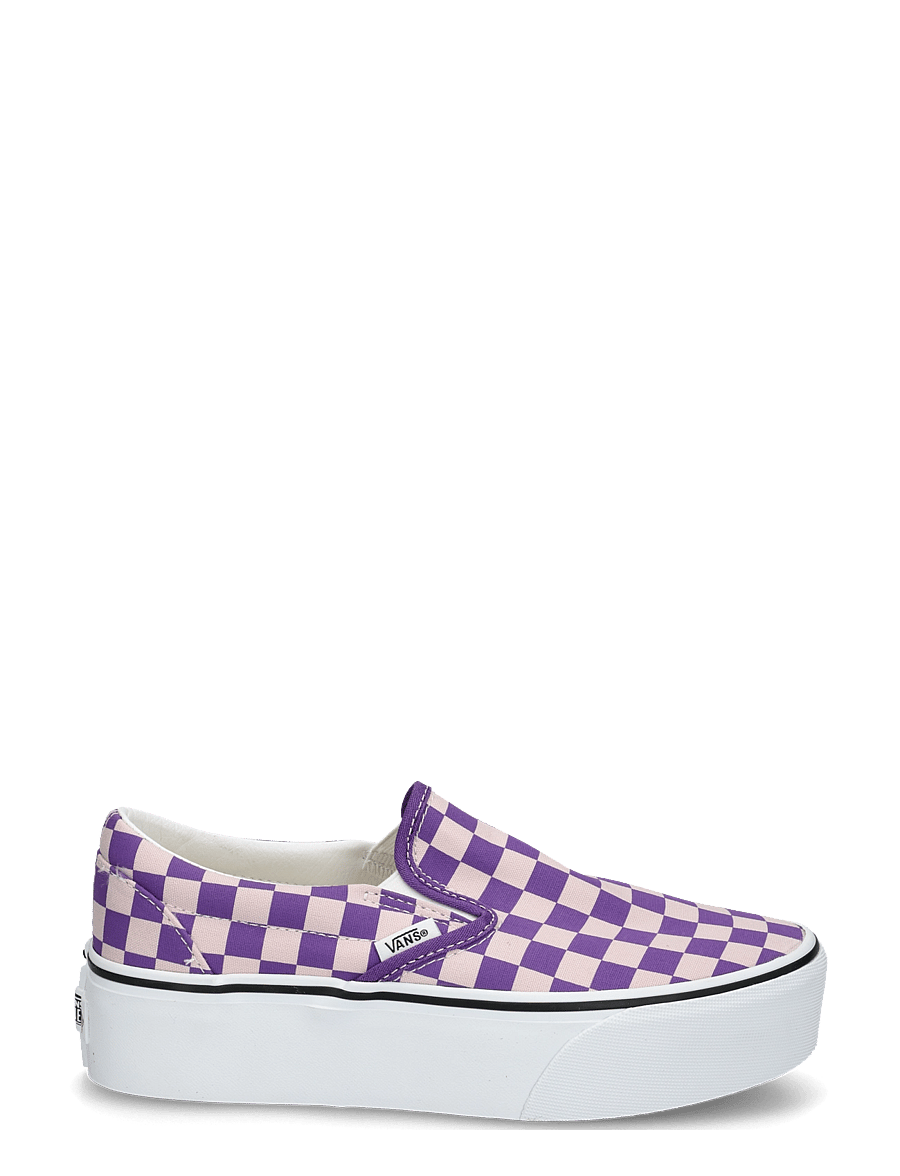 VANS - Classic Slip-On Stackform - lave sneakers - pale pink/prism purple - 2