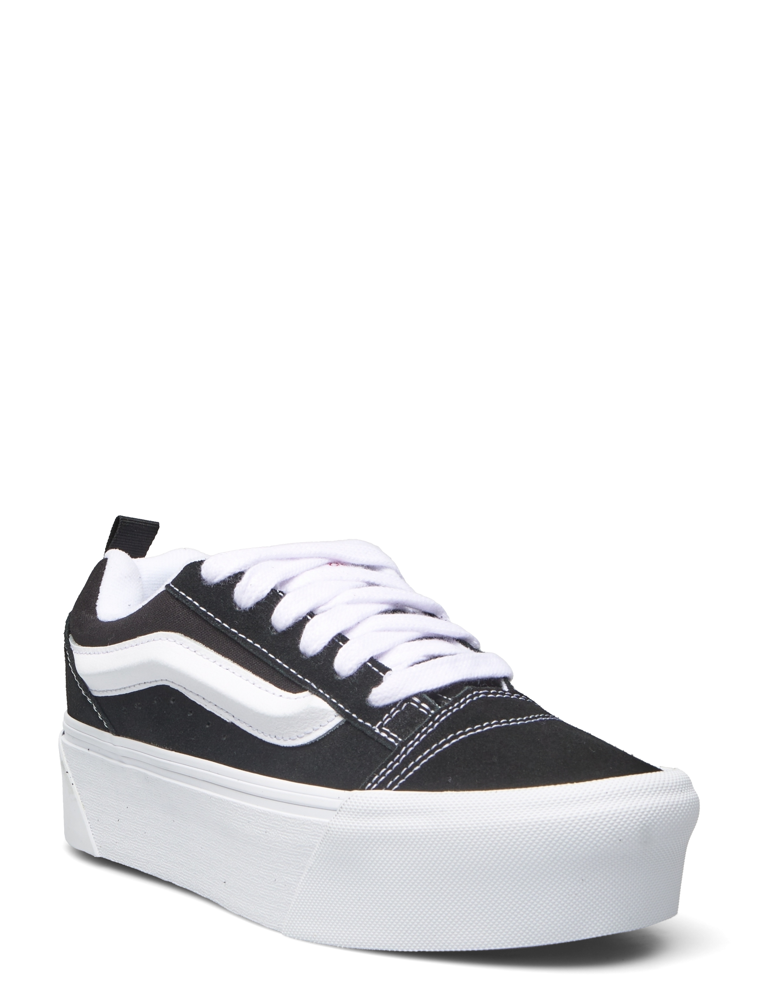 VANS Knu Stack, Kvinder, Platform Sneakers, Sort, Str: 47