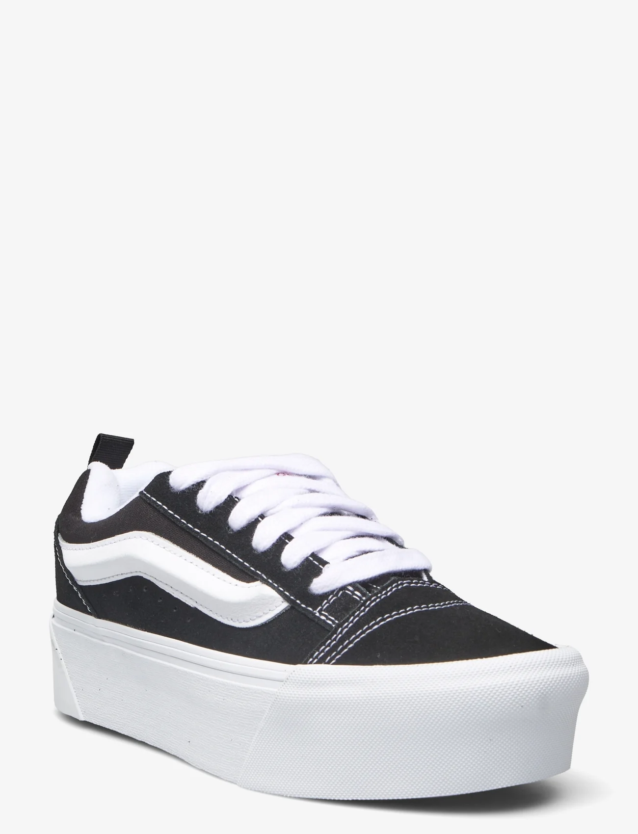 VANS - Knu Stack - chunky sneaker - black/true white - 0