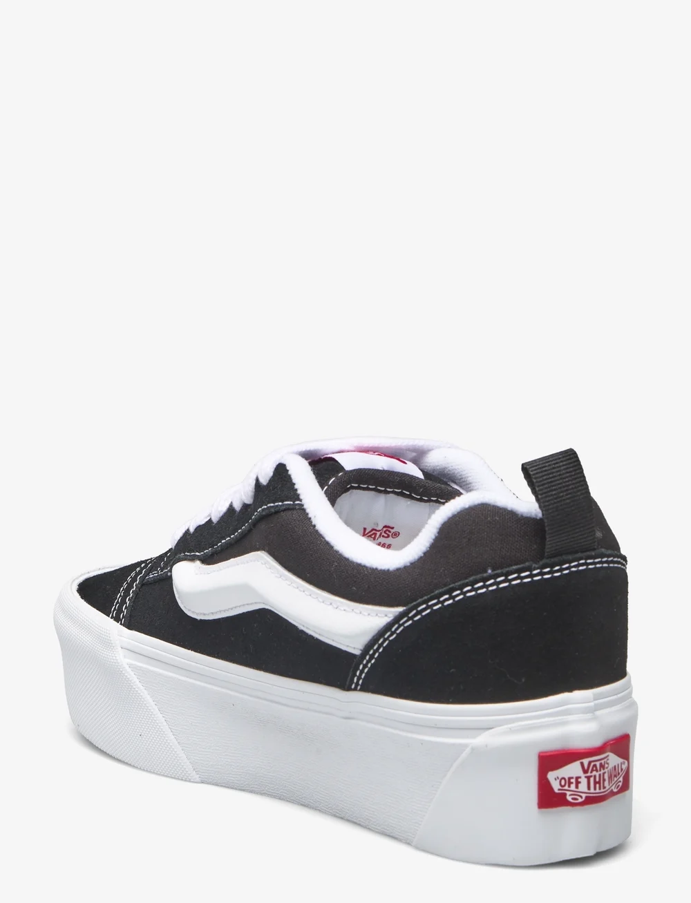 VANS - Knu Stack - tennised - black/true white - 2