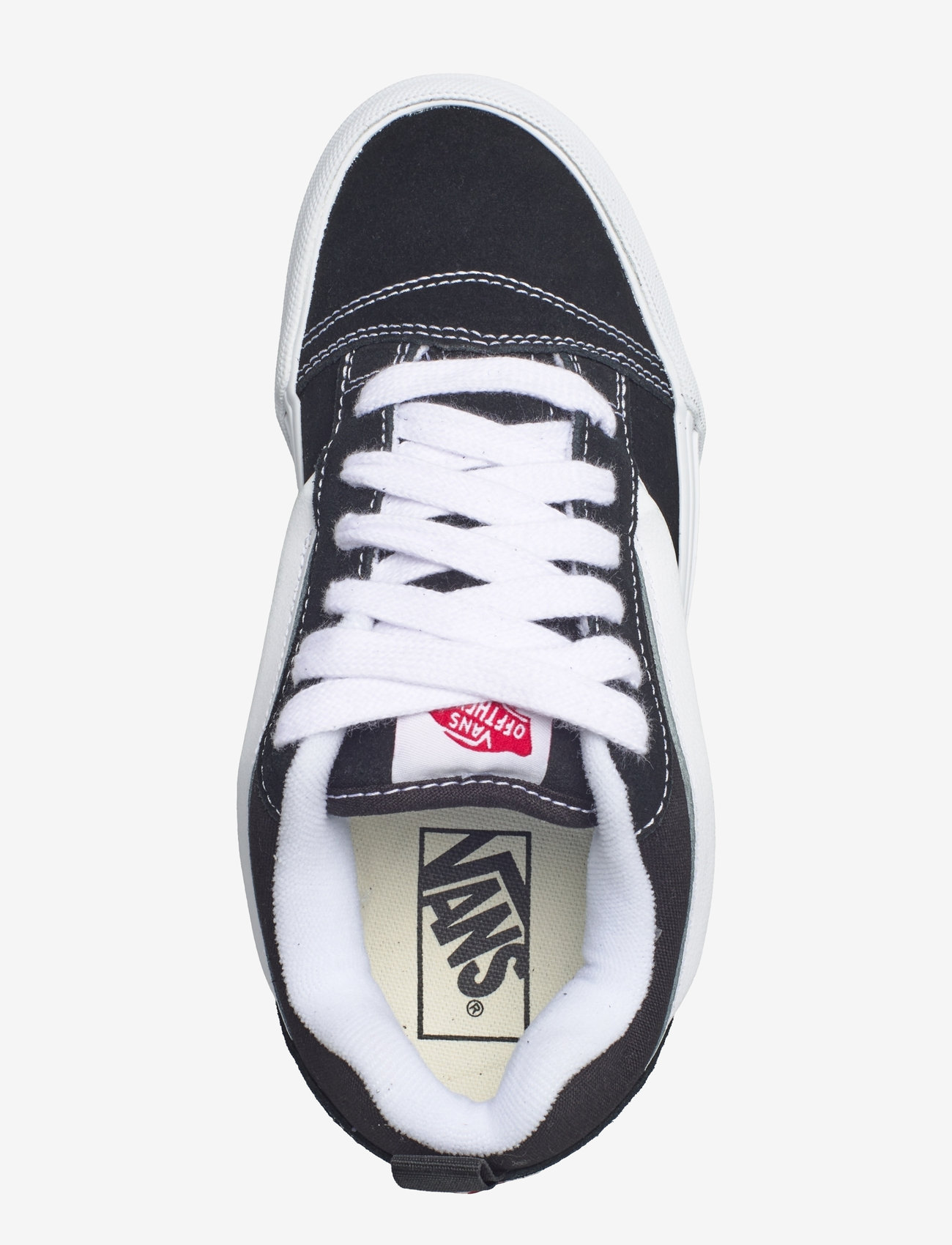 VANS - Knu Stack - madala säärega tossud - black/true white - 3