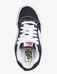 VANS - Knu Stack - masīvi sportiskā stila apavi - black/true white - 3