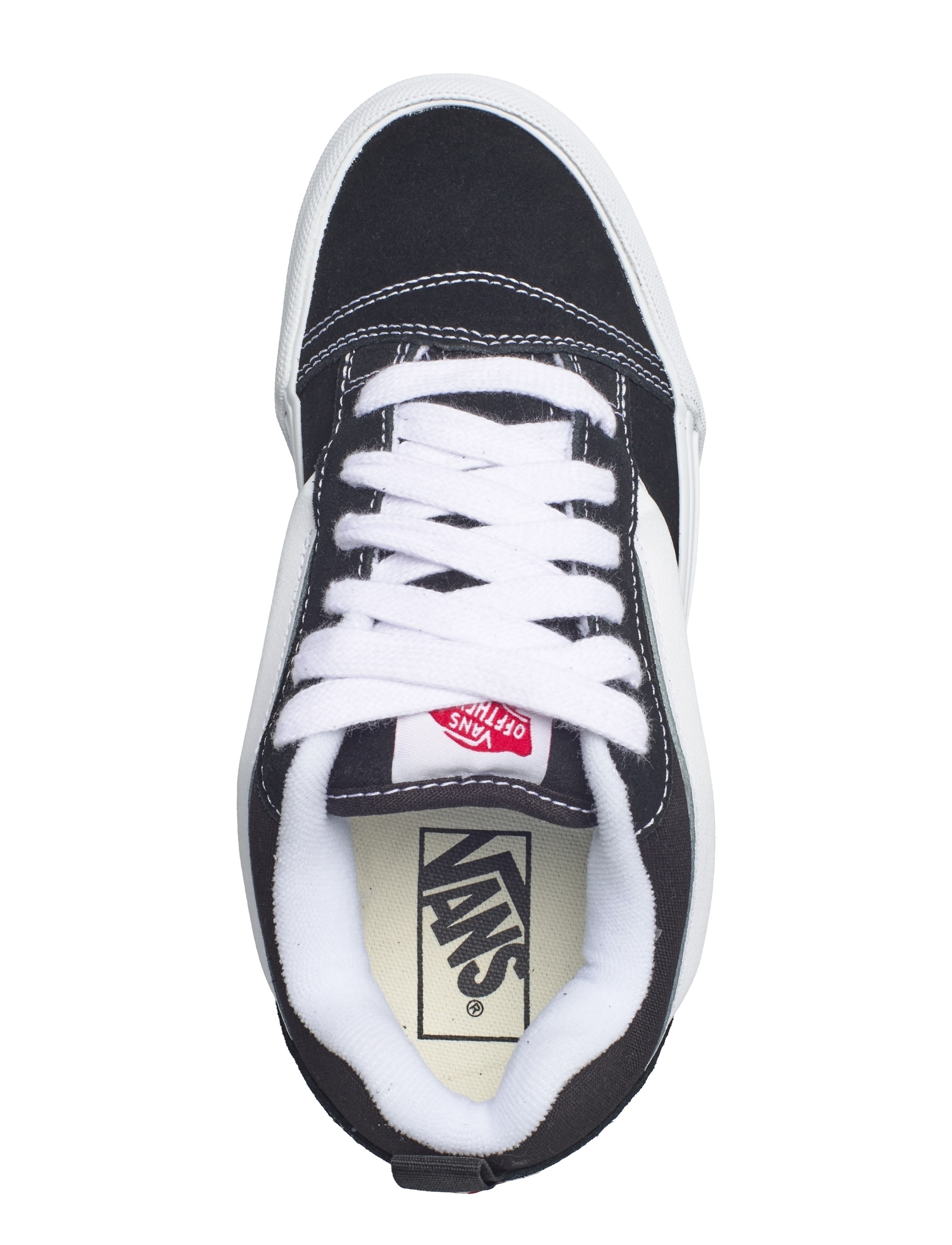 VANS - Knu Stack - tennised - black/true white - 3