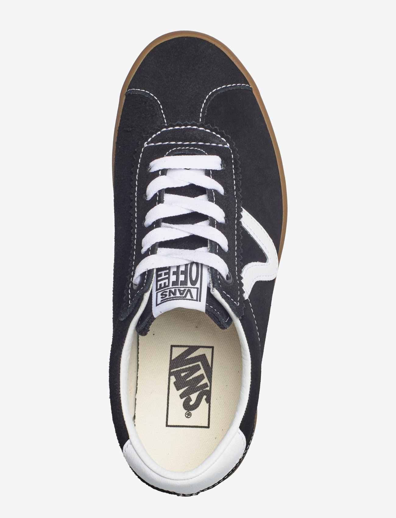 VANS - Sport Low - lave sneakers - black/gum - 3
