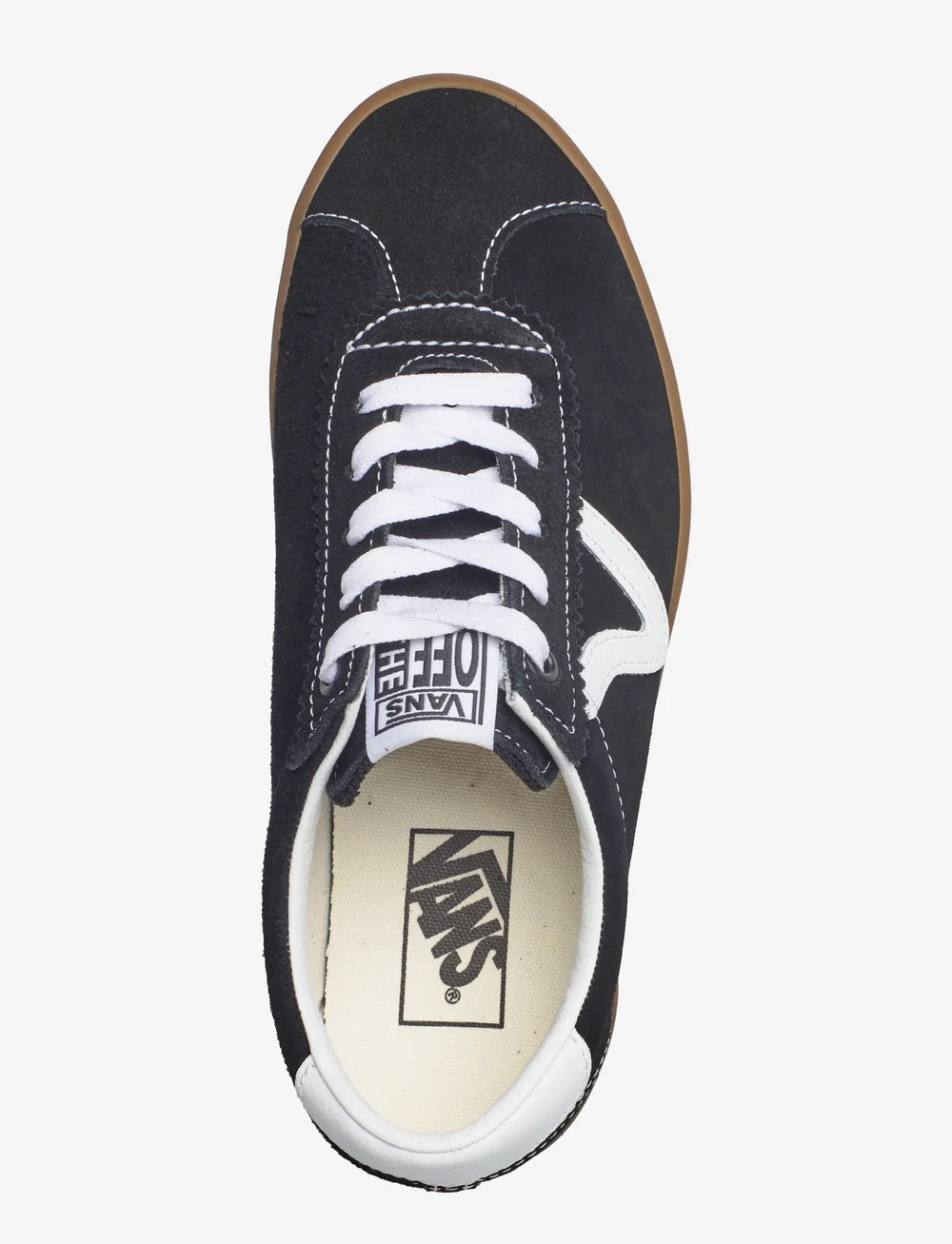 VANS - Sport Low - lave sneakers - black/gum - 3