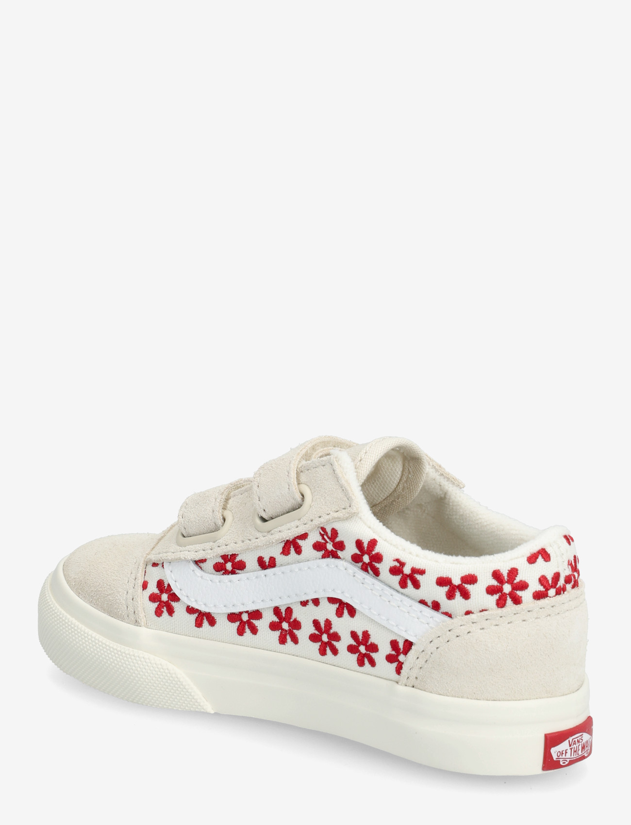 VANS - Old Skool V - low-top sneakers - racing red - 2