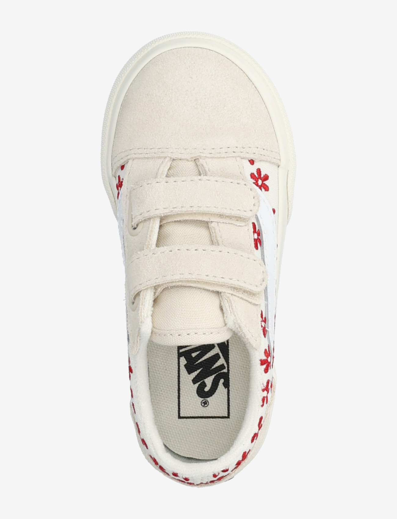 VANS - Old Skool V - low-top sneakers - racing red - 3
