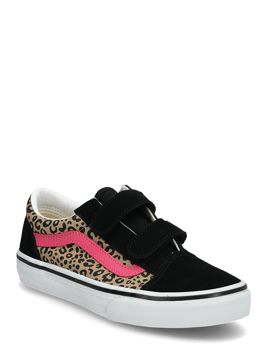 VANS - Old Skool V - canva sneakers - pink velvet/black - 0