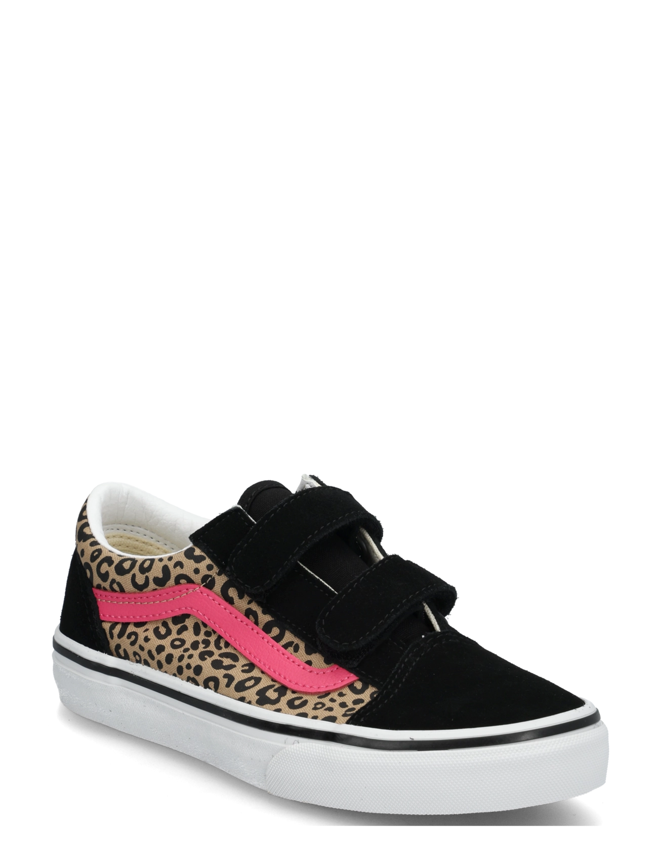 VANS Old Skool V - Schuhe - PINK VELVET/BLACK / black