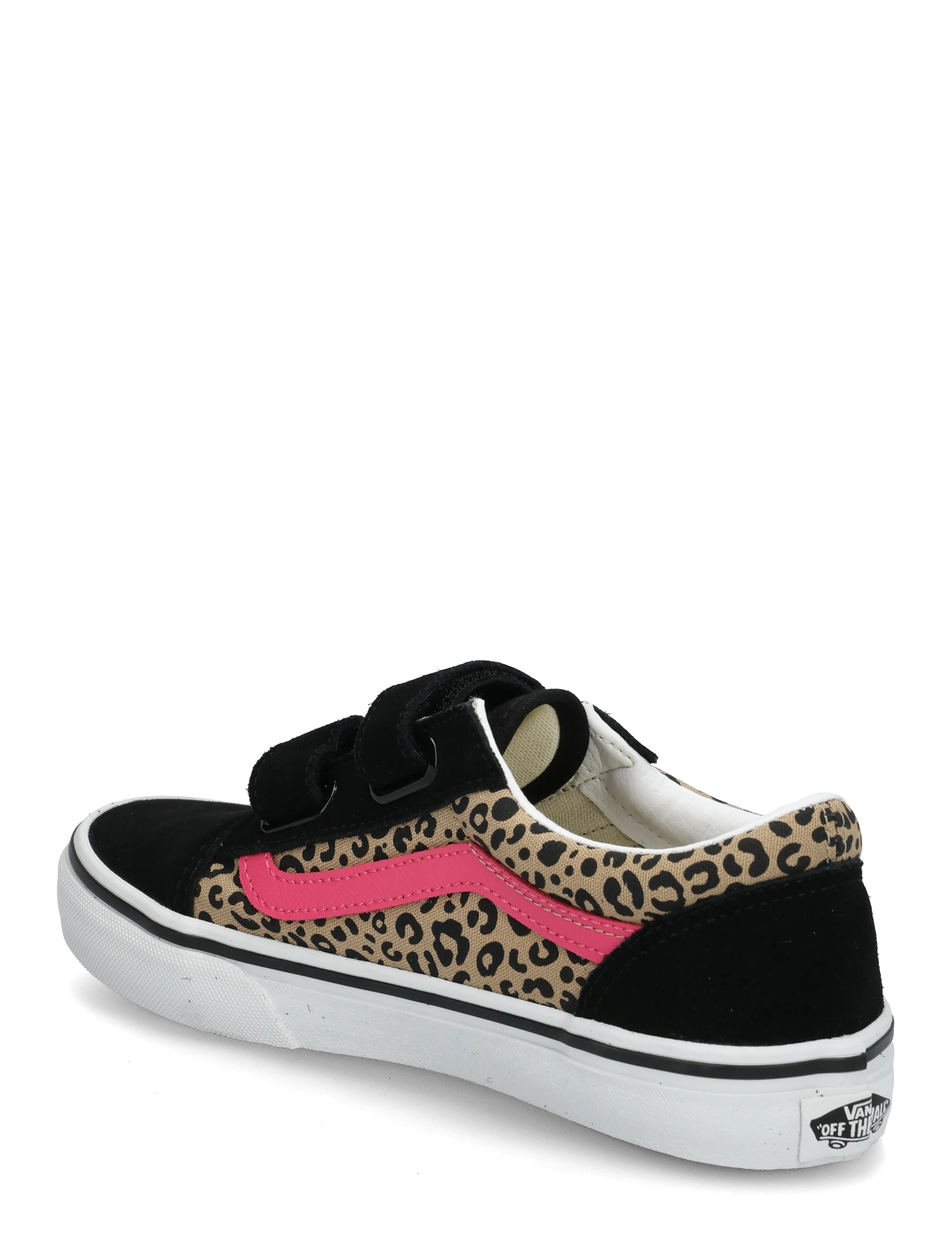 VANS - Old Skool V - canva sneakers - pink velvet/black - 1