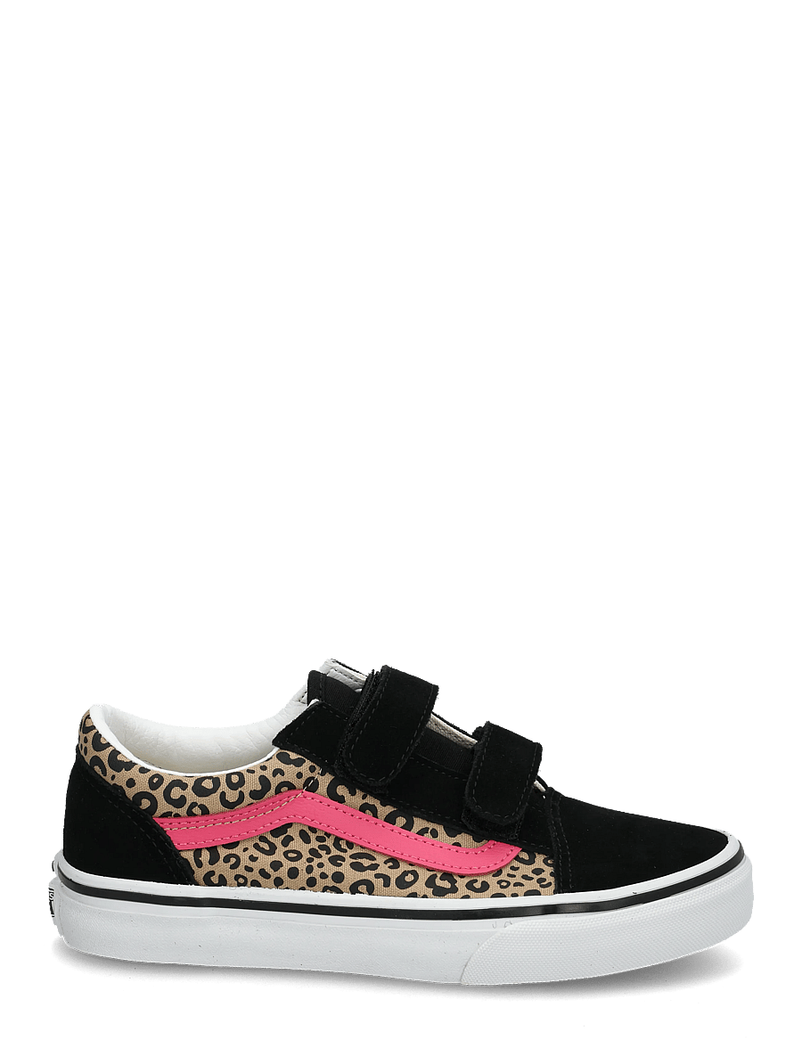 VANS - Old Skool V - canva sneakers - pink velvet/black - 2