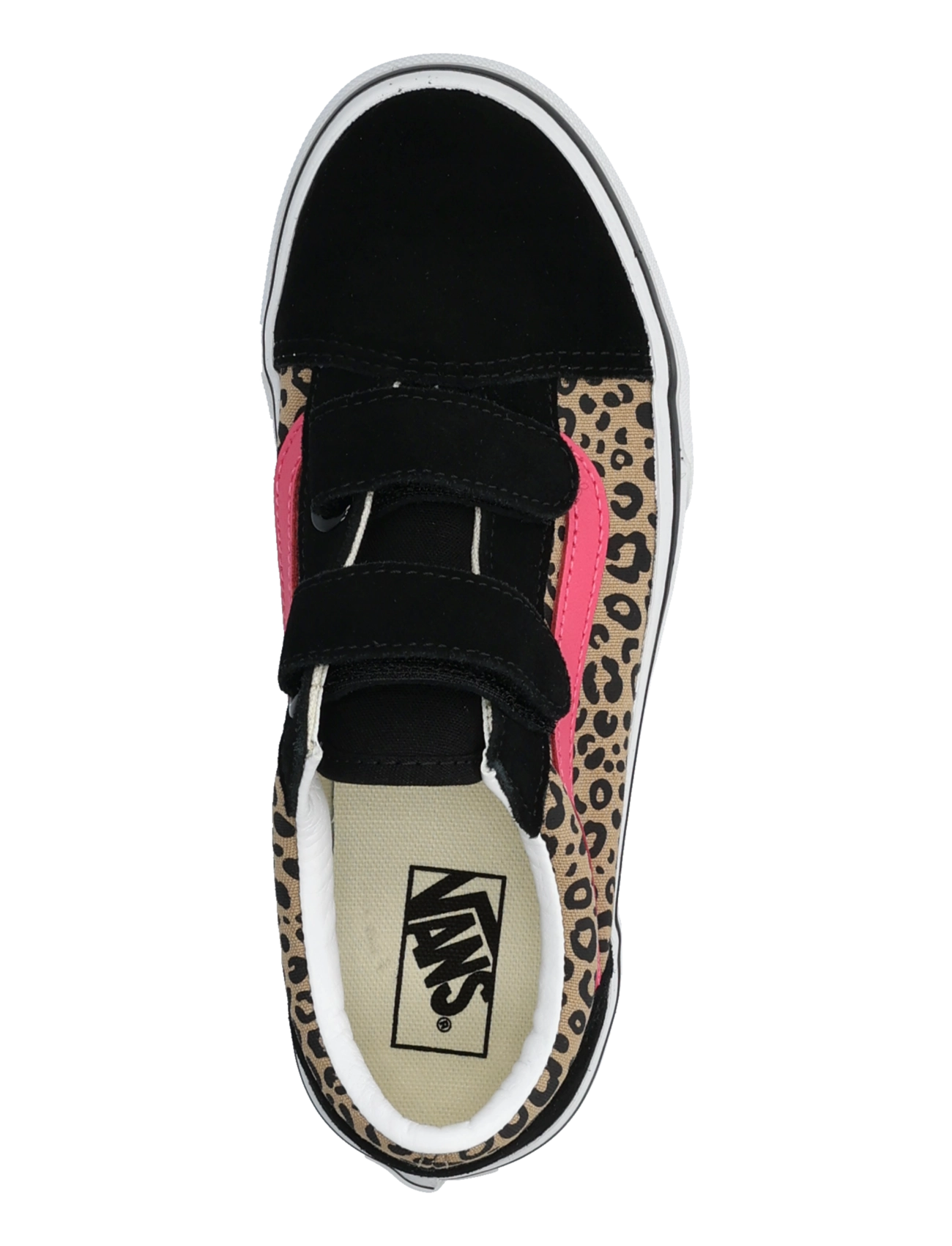 VANS - Old Skool V - canvas-sneaker - pink velvet/black - 3