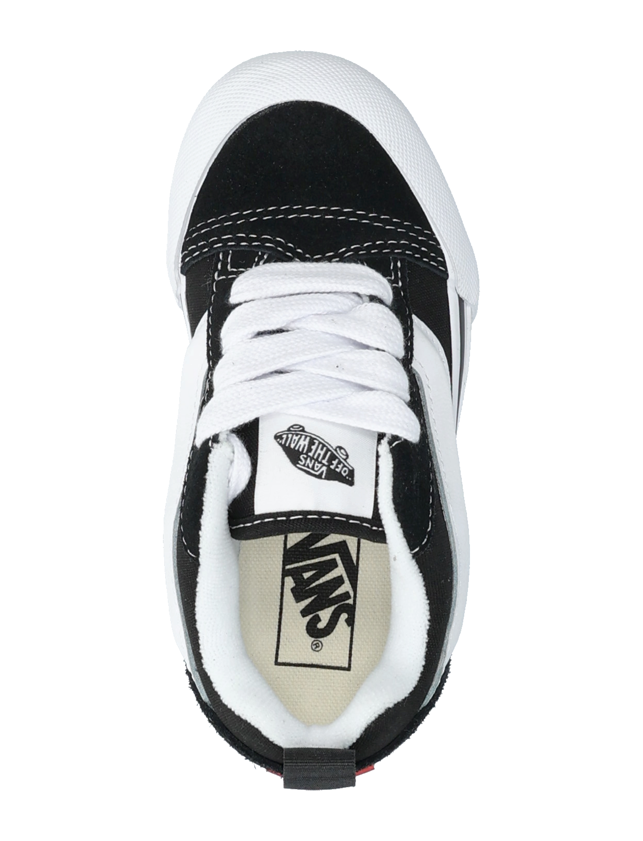 VANS - Knu Skool - niedriger schnitt - black/true white - 3