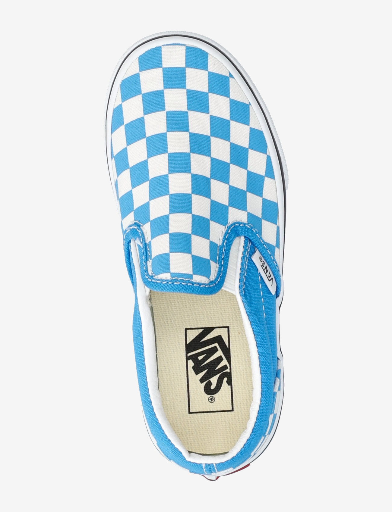 VANS - Classic Slip-On - canva botased - bright azure - 3