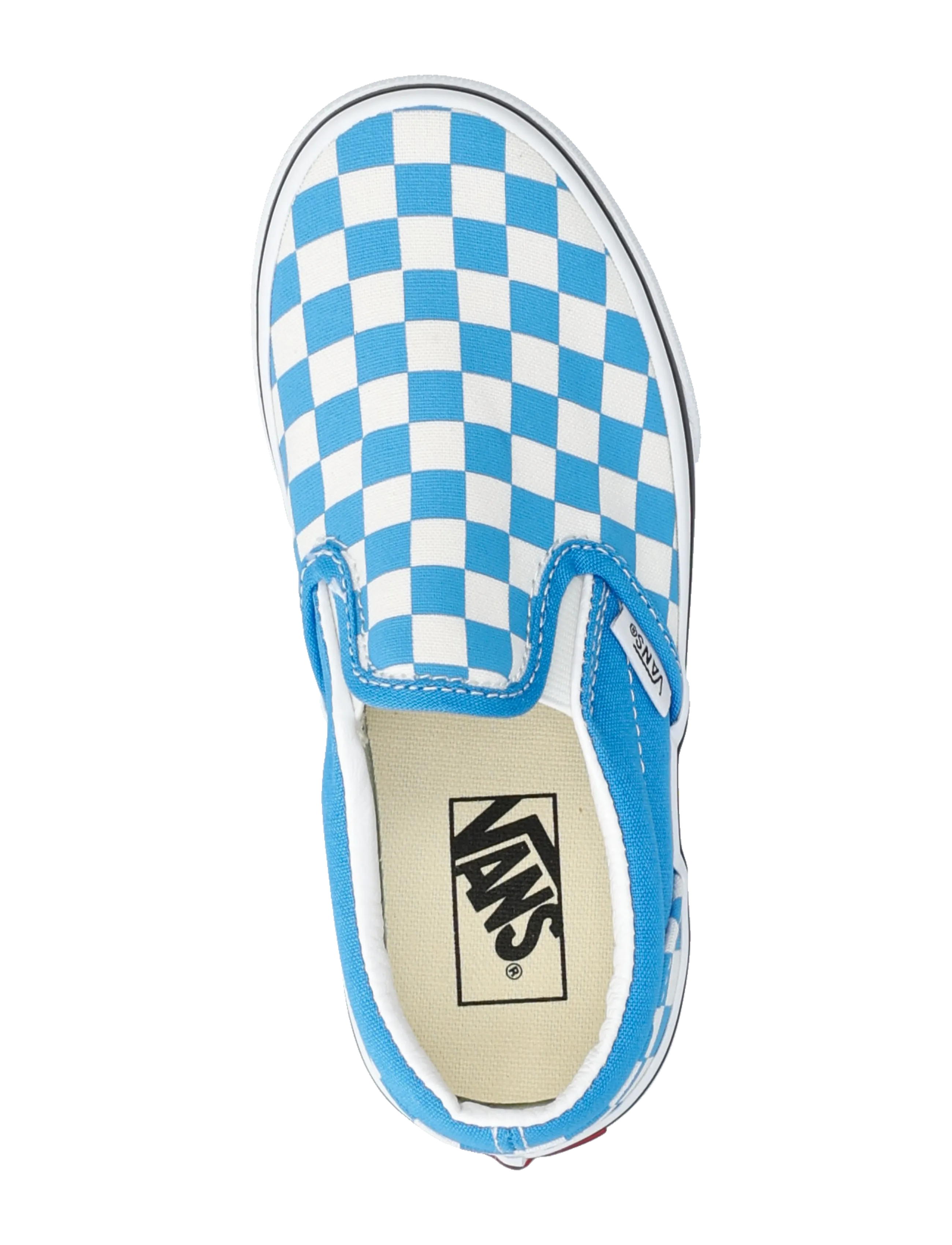 VANS - Classic Slip-On - tenisówki canva - bright azure - 3