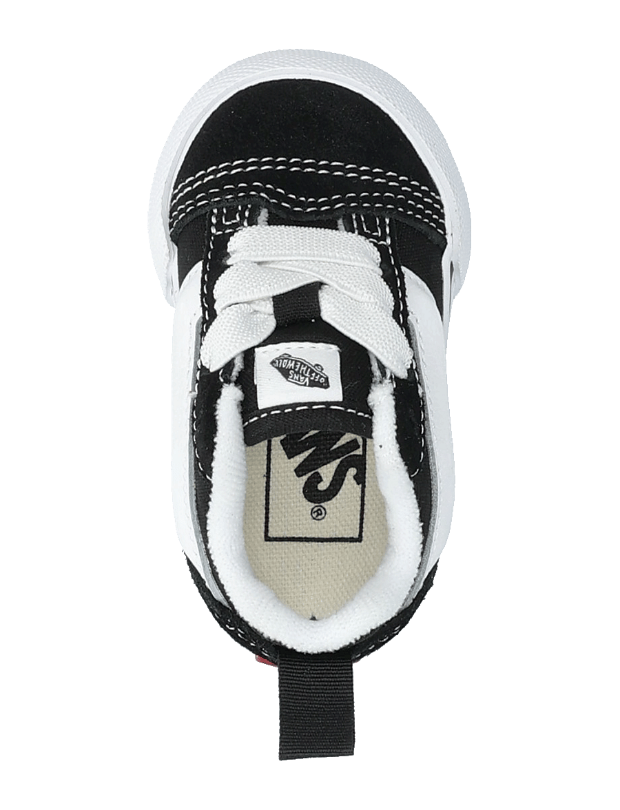 VANS - Knu Skool Elastic Lace - schoenen - black/true white - 3