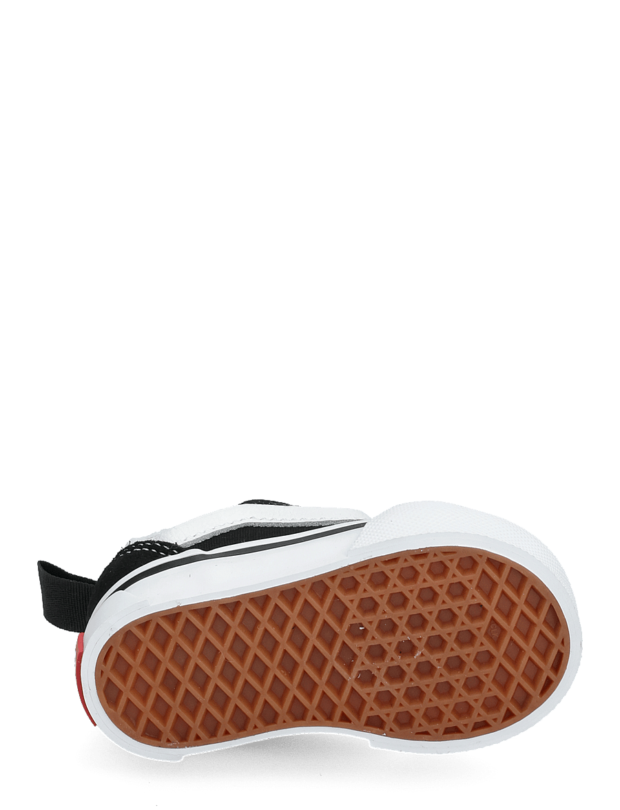 VANS - Knu Skool Elastic Lace - schoenen - black/true white - 4