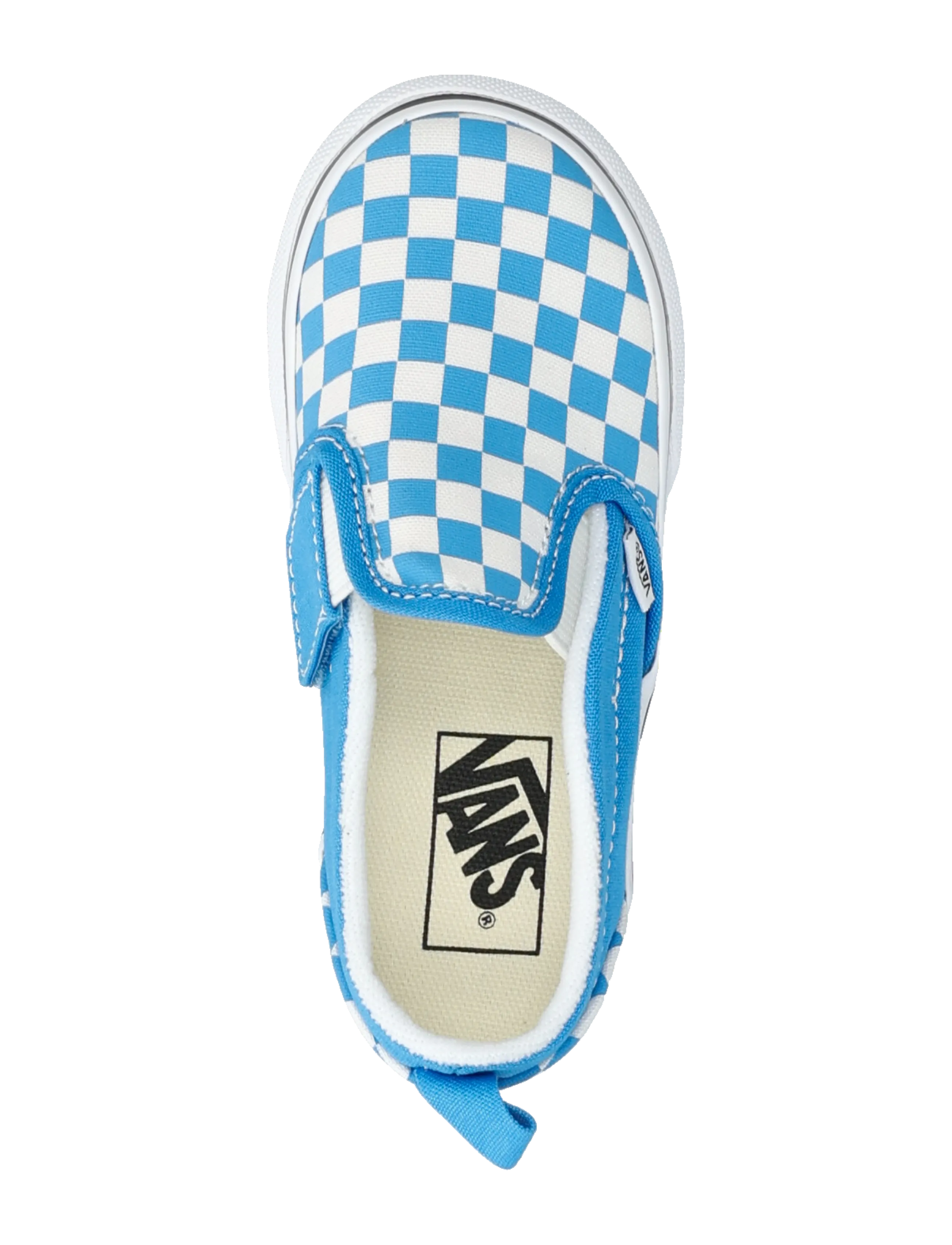VANS - Slip-On V - canvas-sneaker - bright azure - 3