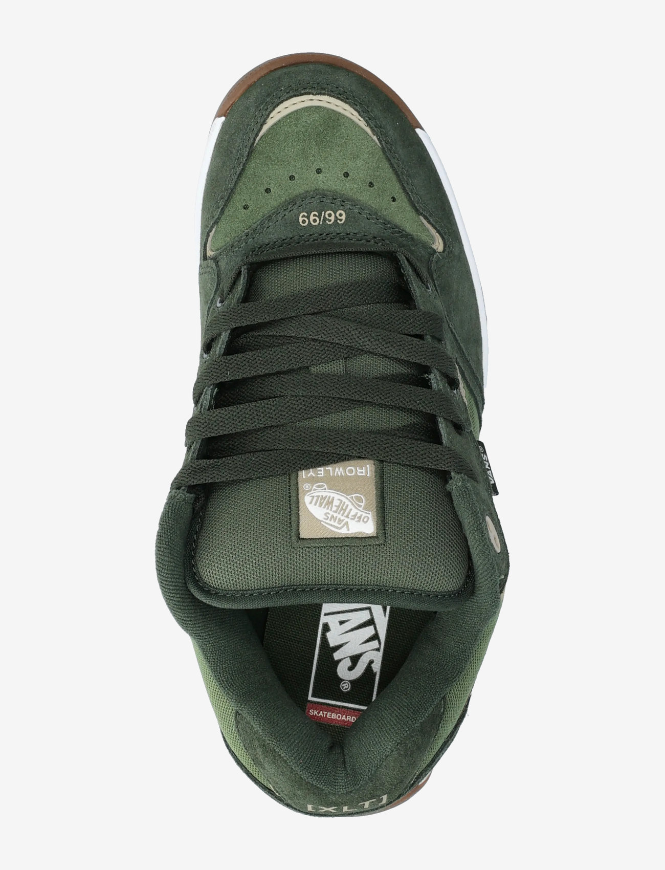 VANS - Rowley XLT - lave sneakers - dark green - 3