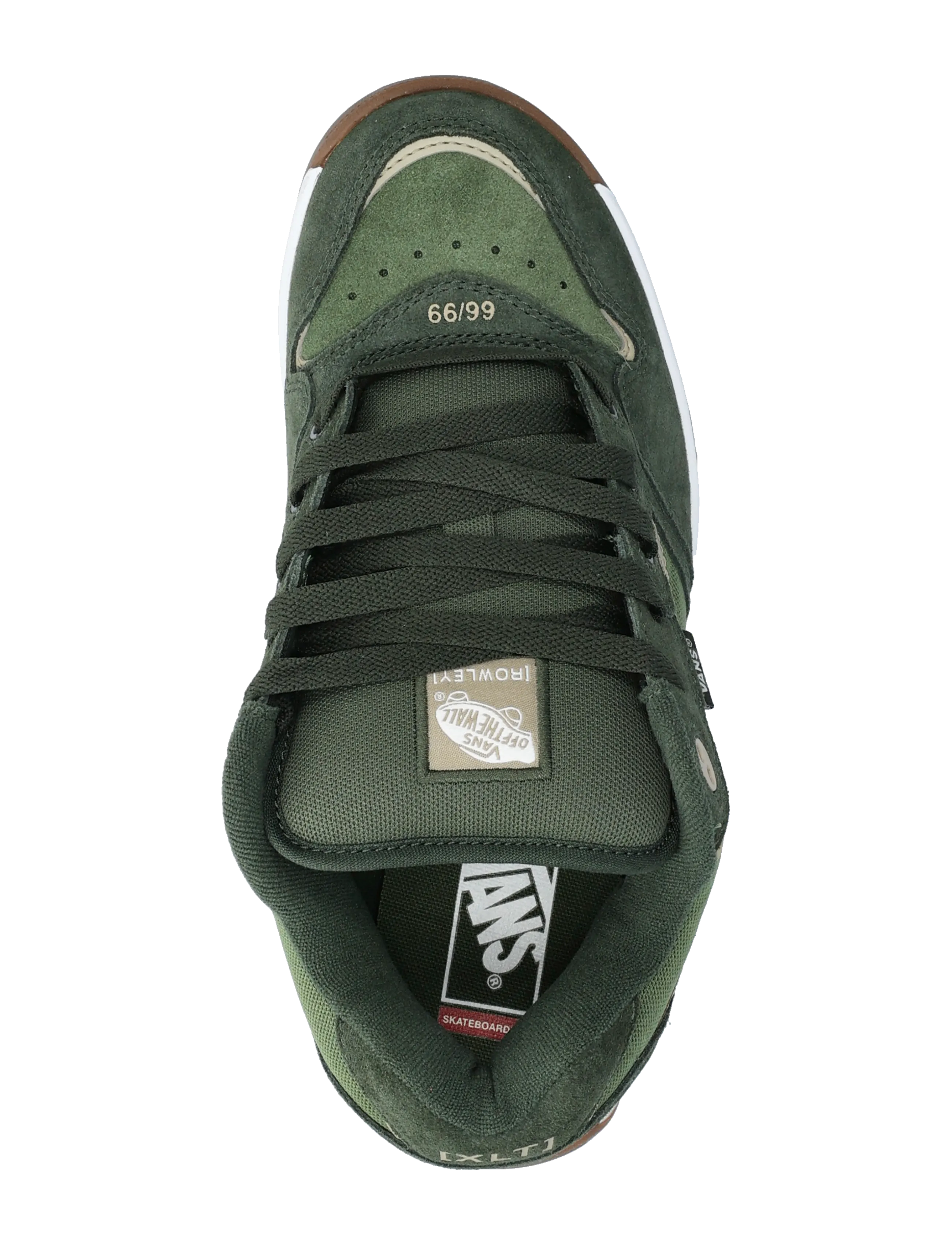 VANS - Rowley XLT - niedrige sneakers - dark green - 3