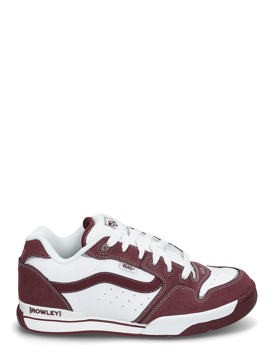 VANS - Rowley XLT - sporta apavi ar zemu augšdaļu - port royale/white - 1