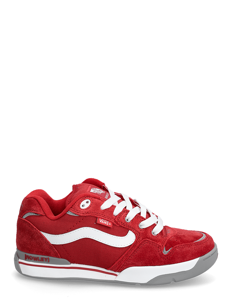 VANS - Rowley XLT - niedrige sneakers - red/white - 1