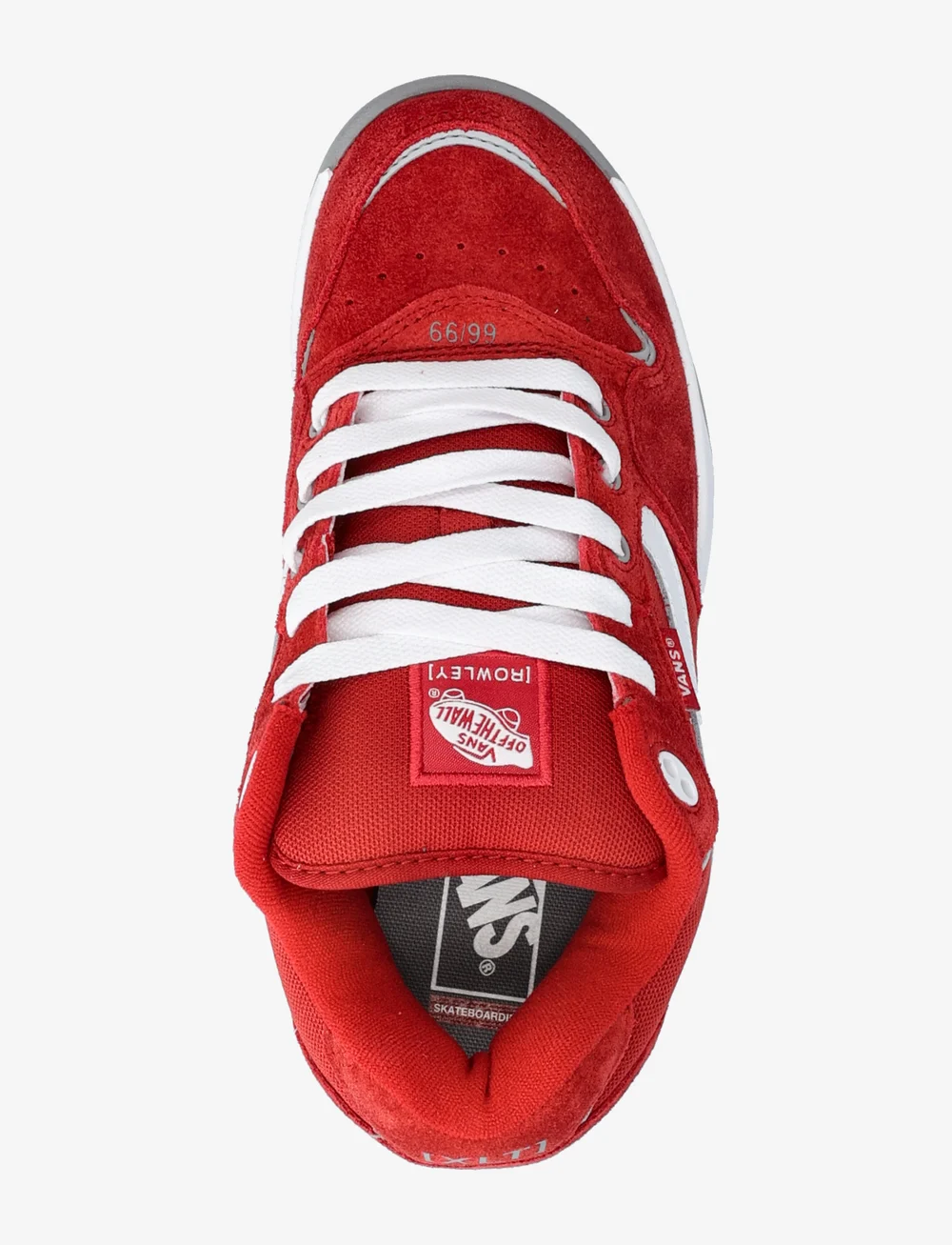 VANS - Rowley XLT - låga sneakers - red/white - 3