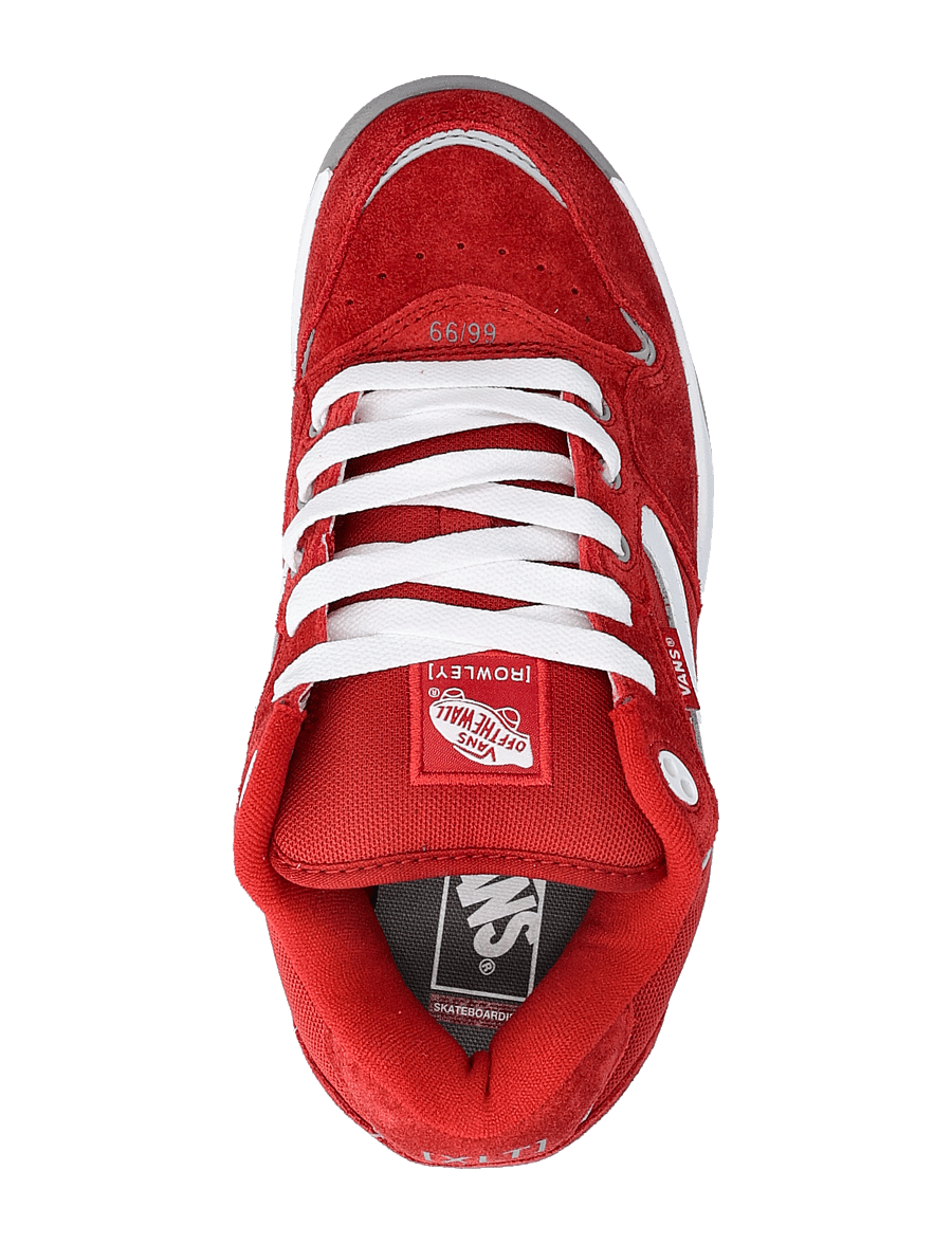 VANS - Rowley XLT - niedrige sneakers - red/white - 3