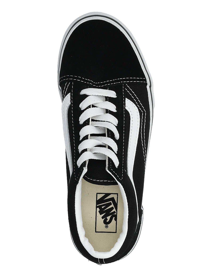 VANS - Old Skool - tyg sneakers - black/white - 3