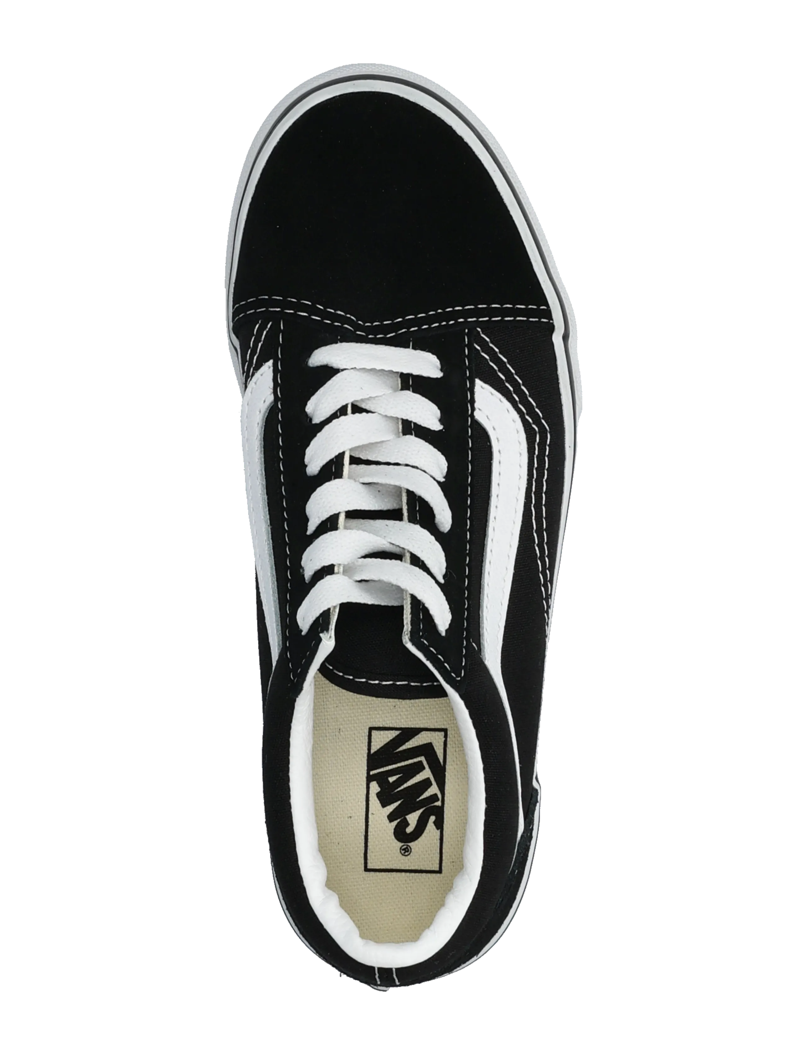 VANS - Old Skool - canva sneakers - black/white - 3