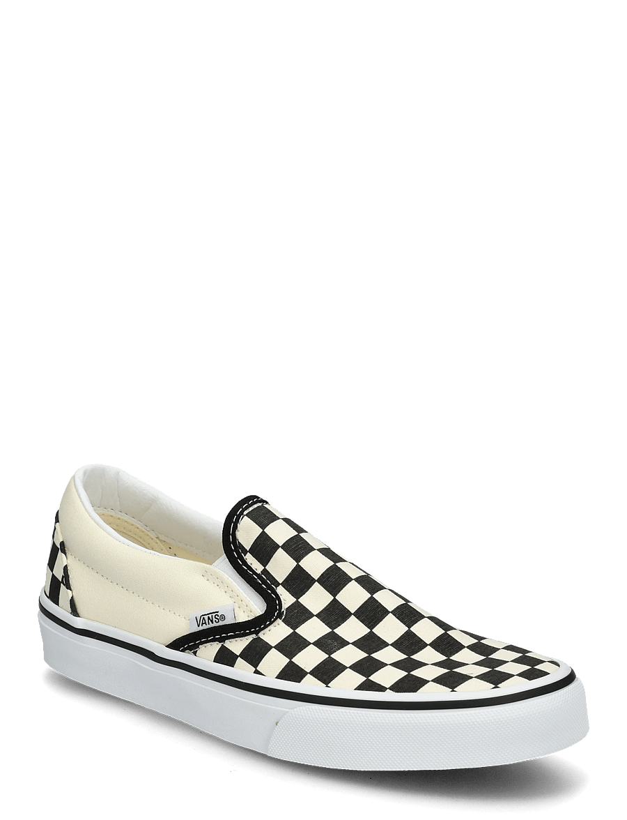 VANS - Classic Slip-On - canva sneakers - blk&whtchckerboard/wht - 0