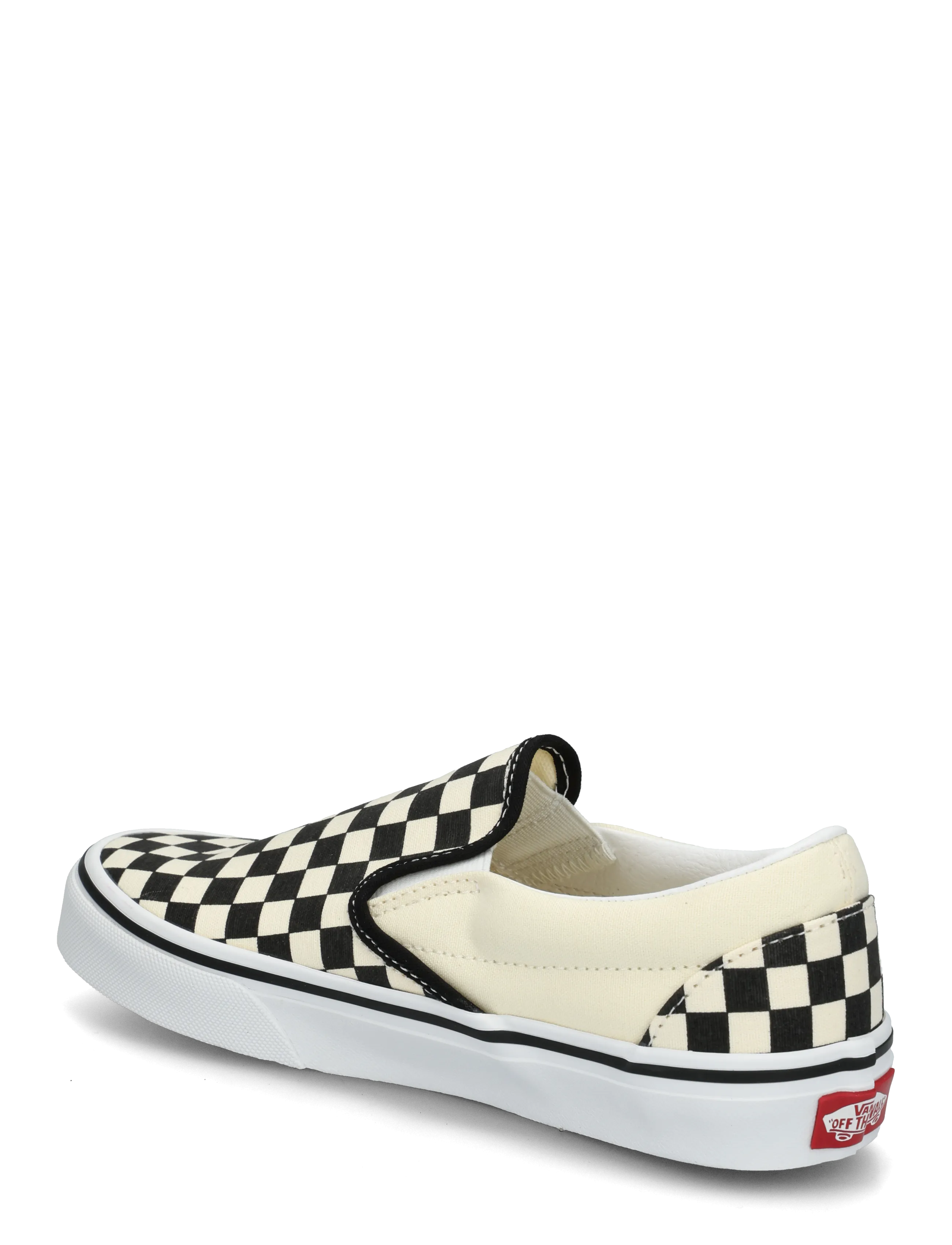 VANS - Classic Slip-On - canva sneakers - blk&whtchckerboard/wht - 1