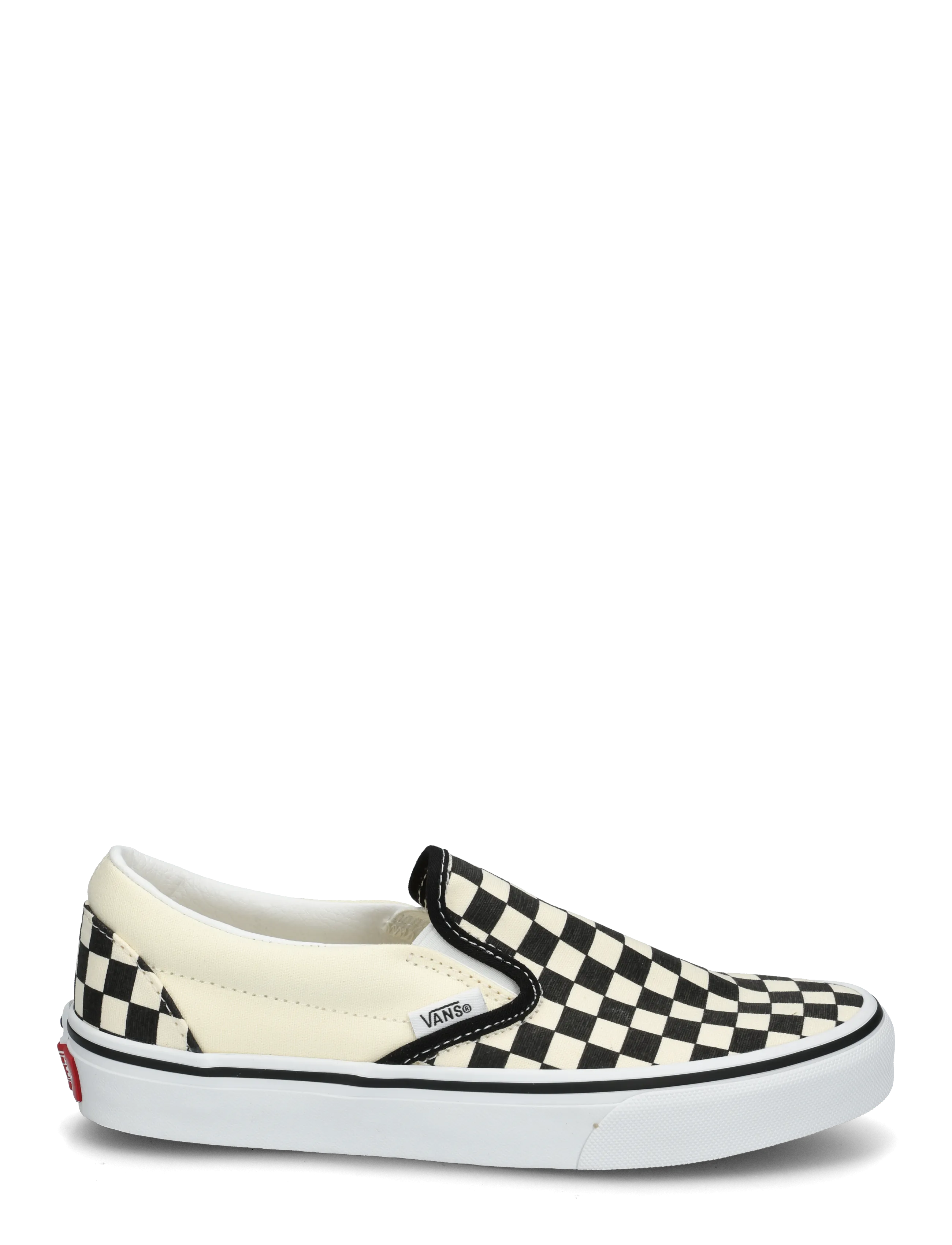 VANS - Classic Slip-On - canva sneakers - blk&whtchckerboard/wht - 2
