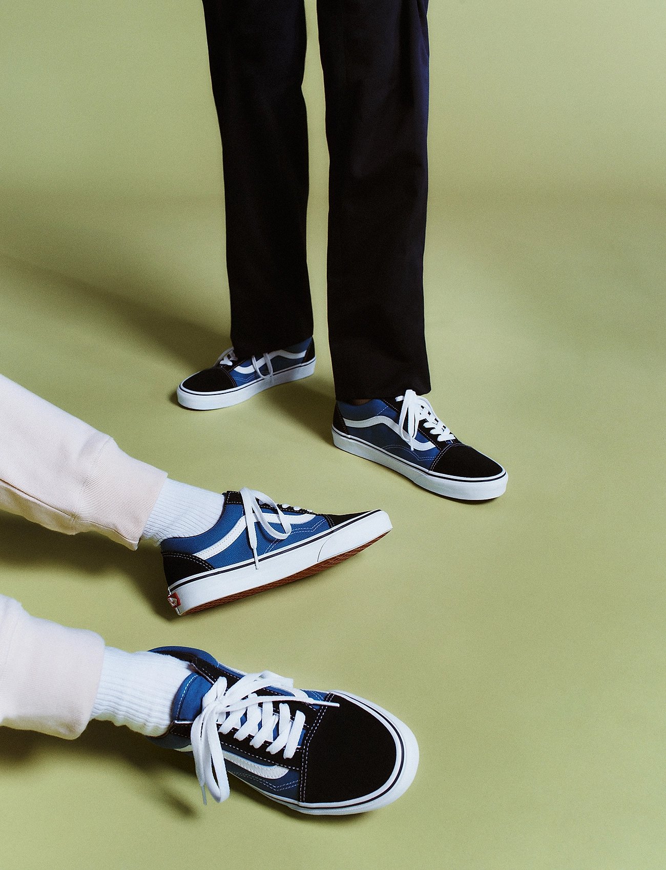 Vans Låg sneaker 'Old Skool' marinblå / svart låga sneakers herr – bild 4