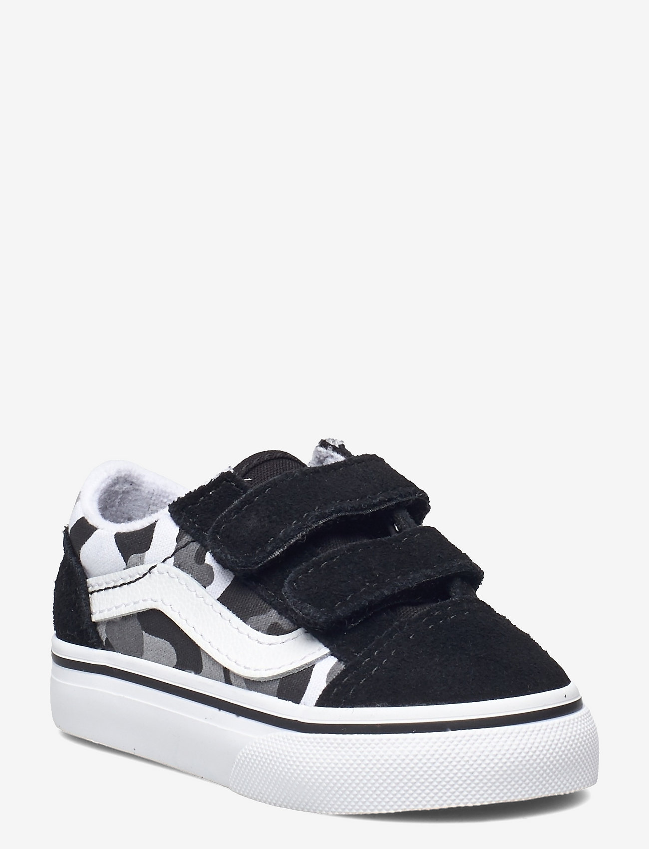 VANS - Shoe Toddler Numeric Width - (primary camo) blk/tr wht - 0