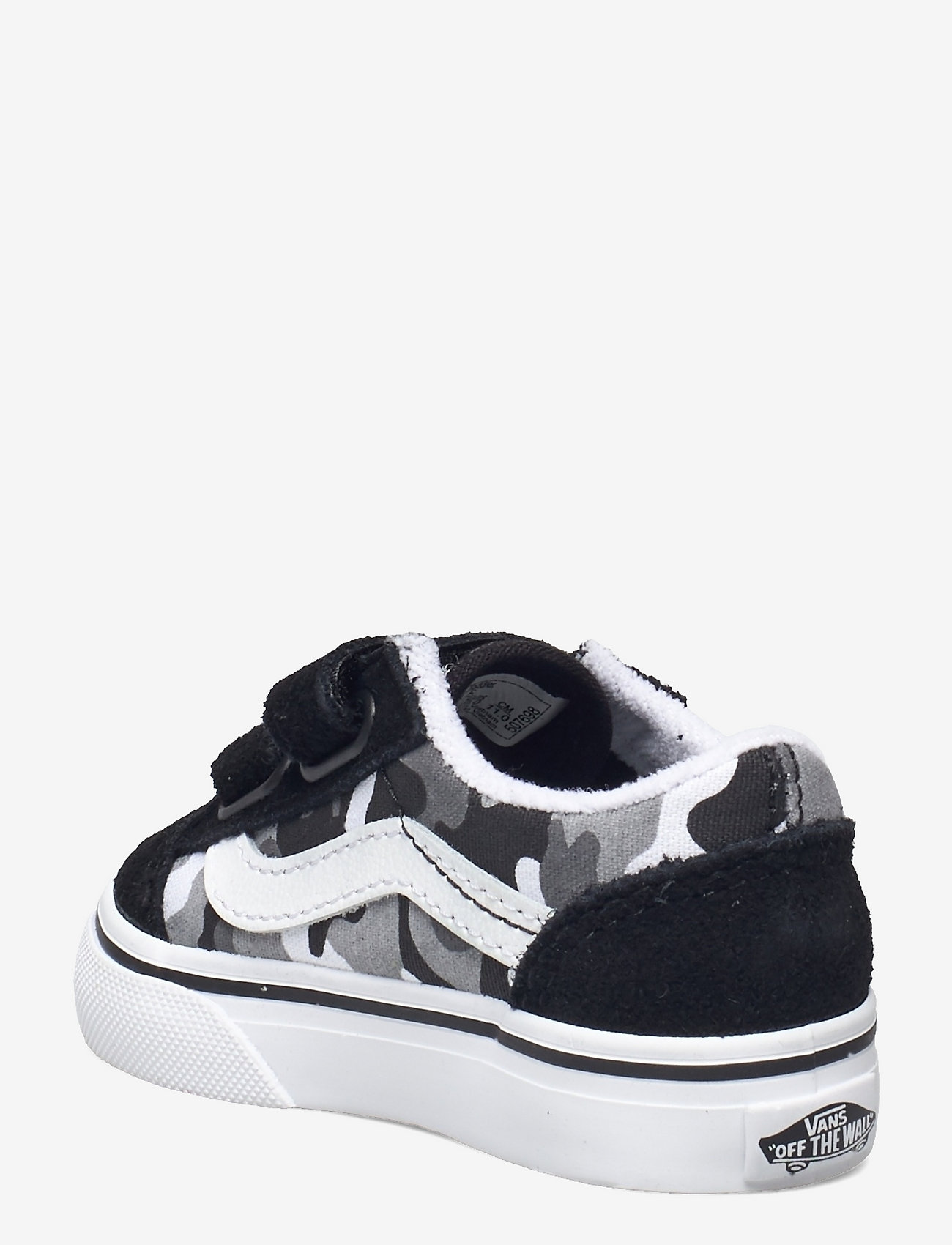 VANS - Shoe Toddler Numeric Width - (primary camo) blk/tr wht - 2
