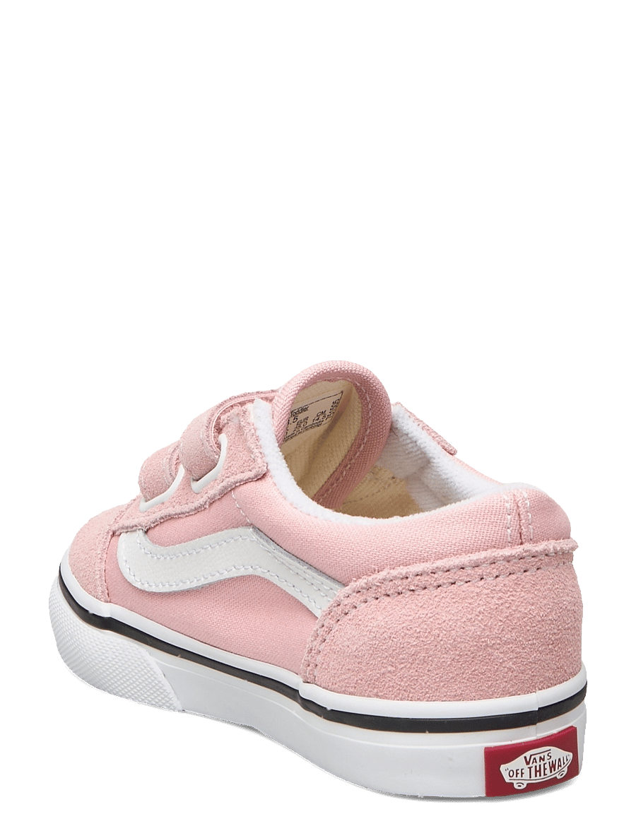 VANS - Old Skool V - tennised - powder pink/true white - 2