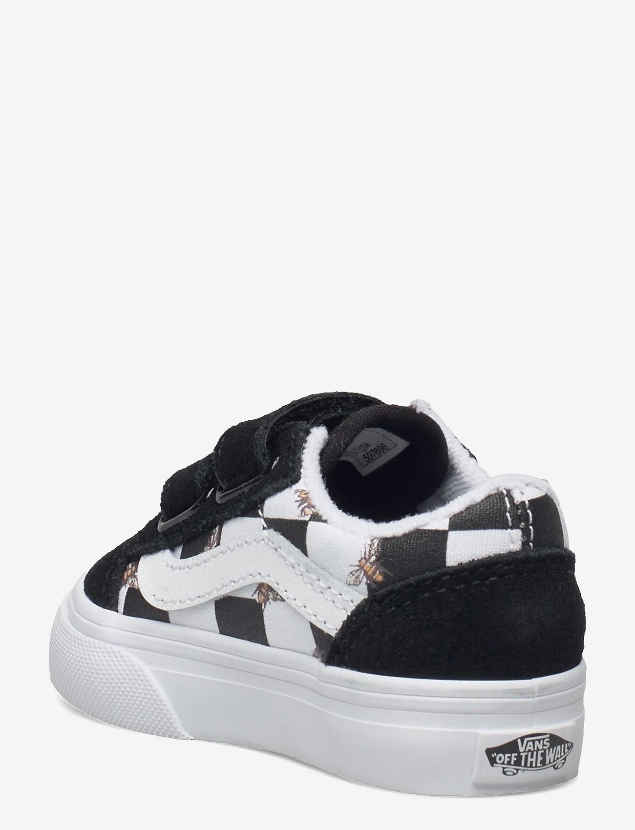 VANS - Shoe Toddler Numeric Width - (bee check)blk/true white - 2