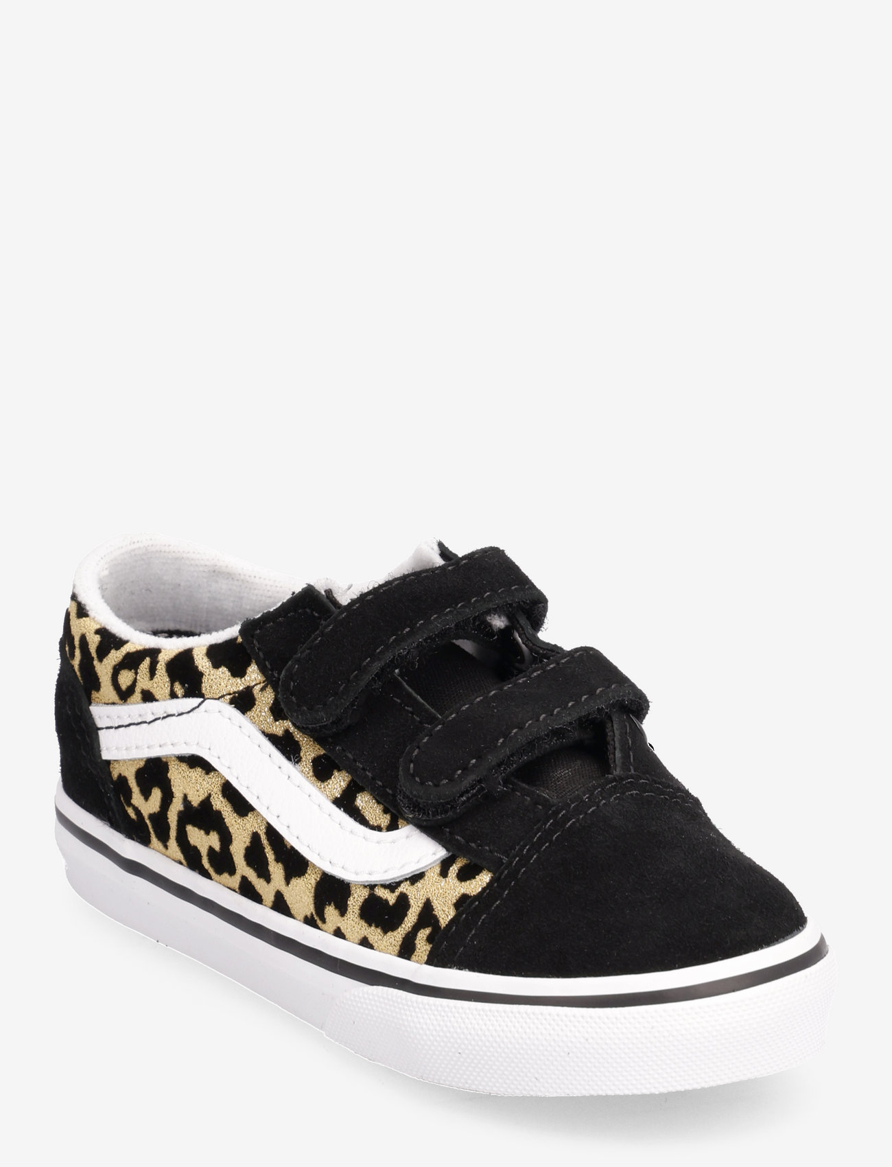 VANS - TD Old Skool V - (flocked leopard)blktrwht - 0