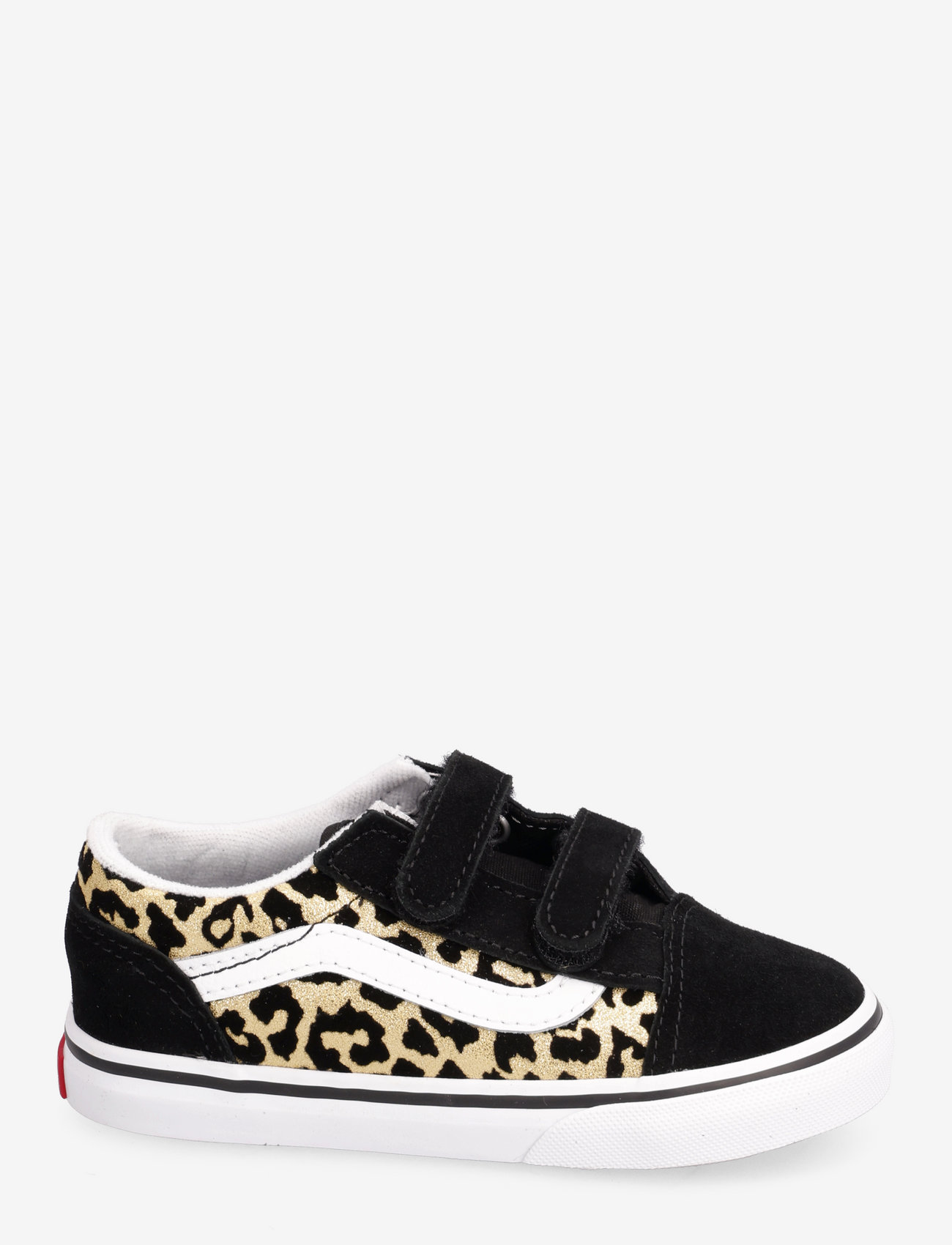 VANS - TD Old Skool V - (flocked leopard)blktrwht - 1