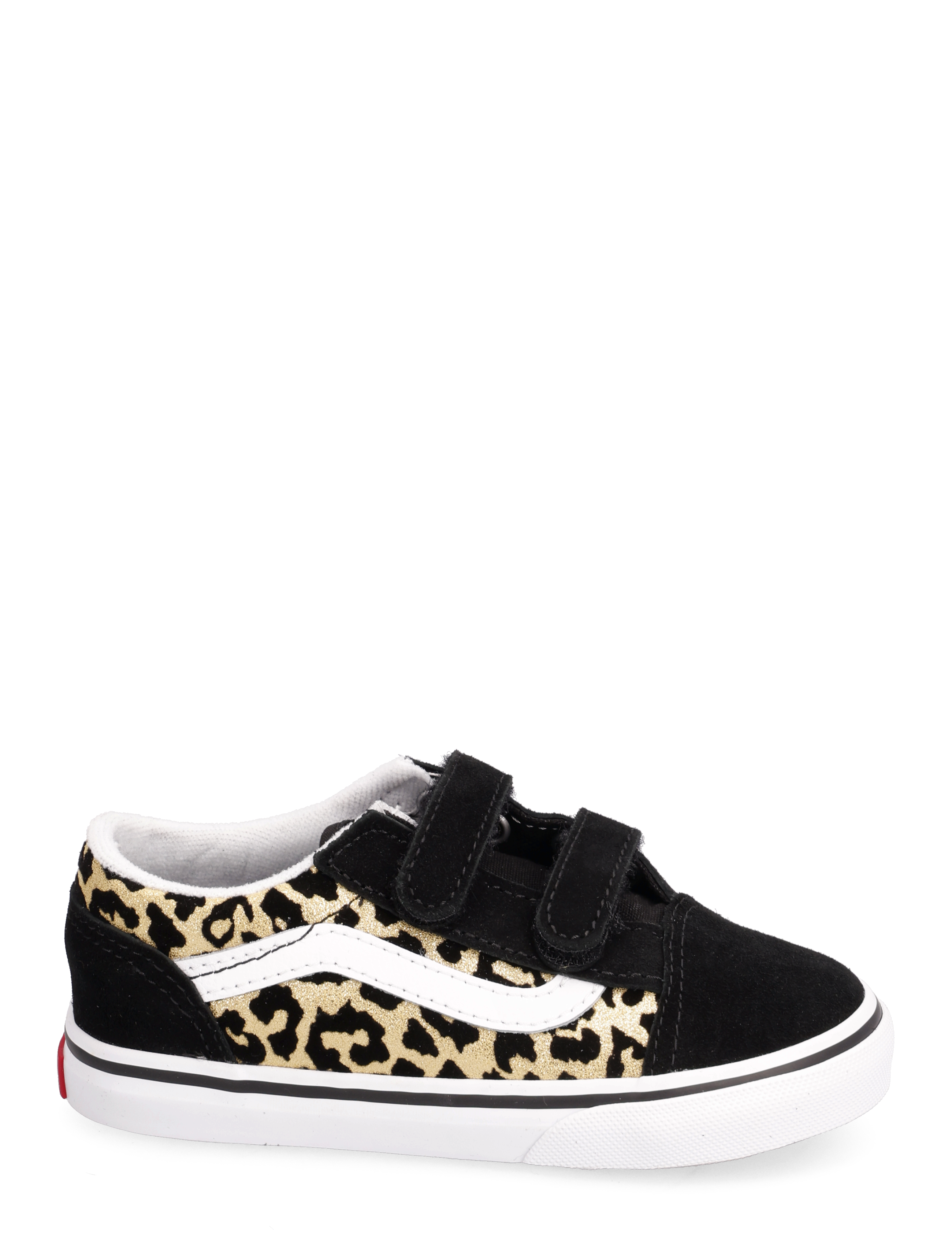VANS - TD Old Skool V - (flocked leopard)blktrwht - 1